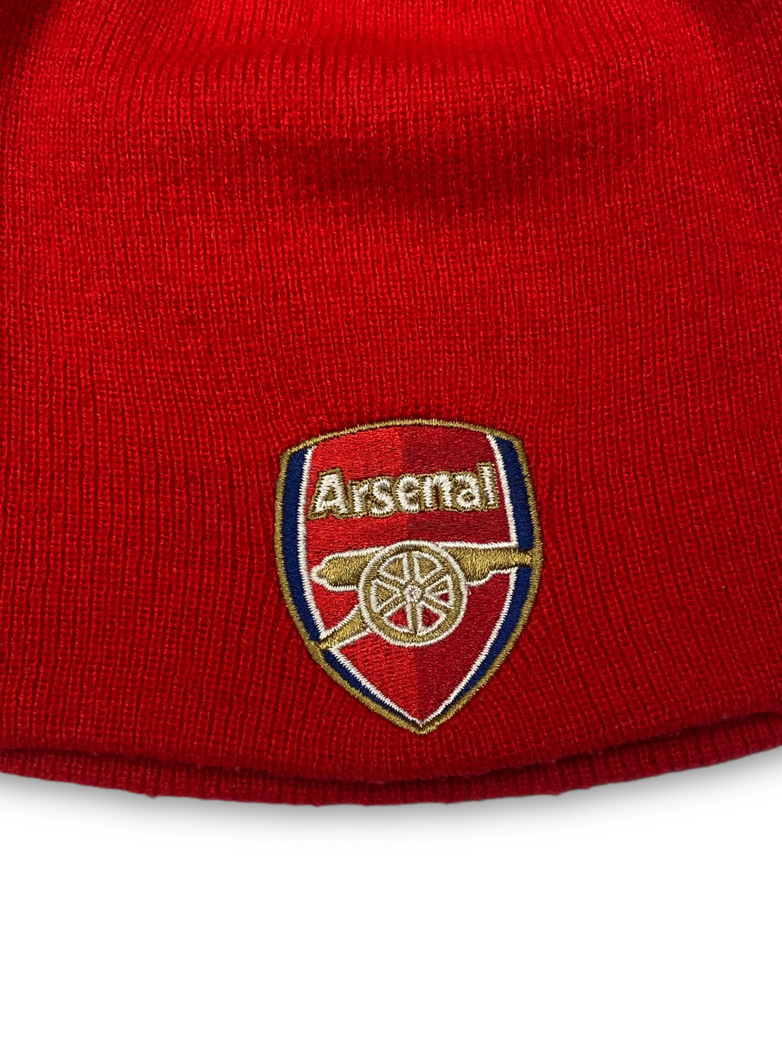 Hat Club Vintage ARSENAL Soccer Club Red Logo Beanie Y2k M557 Size ONE SIZE - 4 Thumbnail