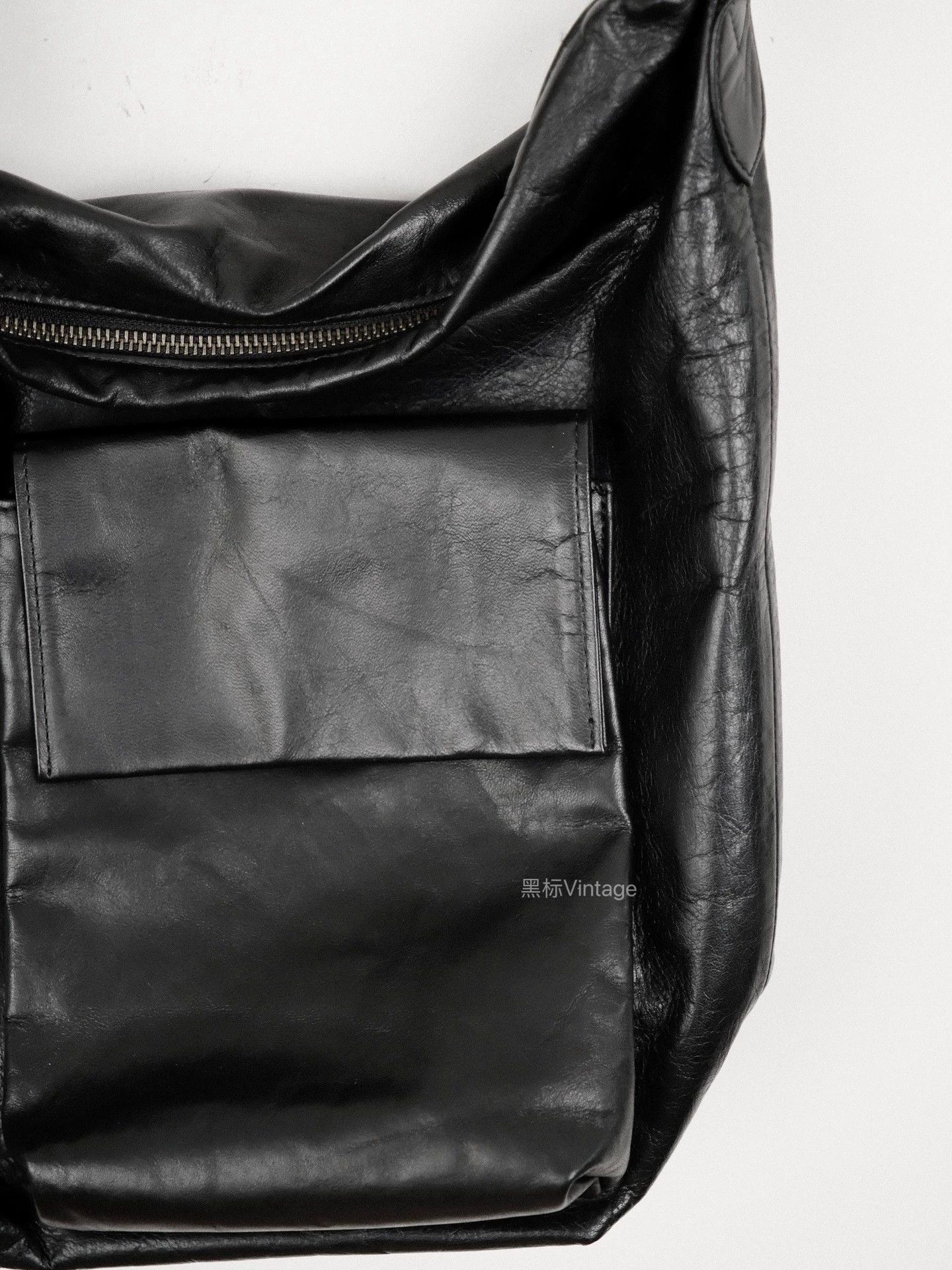Yohji Yamamoto Yohji 17AW Vintage Horsehide Crossbody Bag Men's 9/10 Size ONE SIZE - 5 Thumbnail
