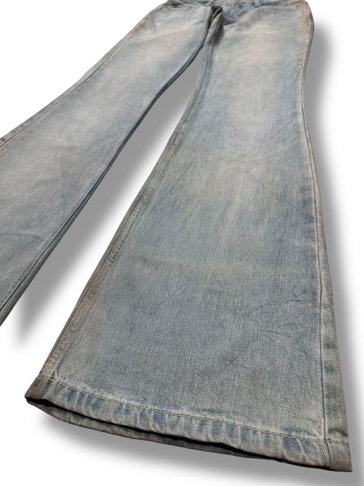 Boy London Vintage Boy London Bell-Bottom Flare Jeans Light BlueWash Size US 29 - 13 Thumbnail