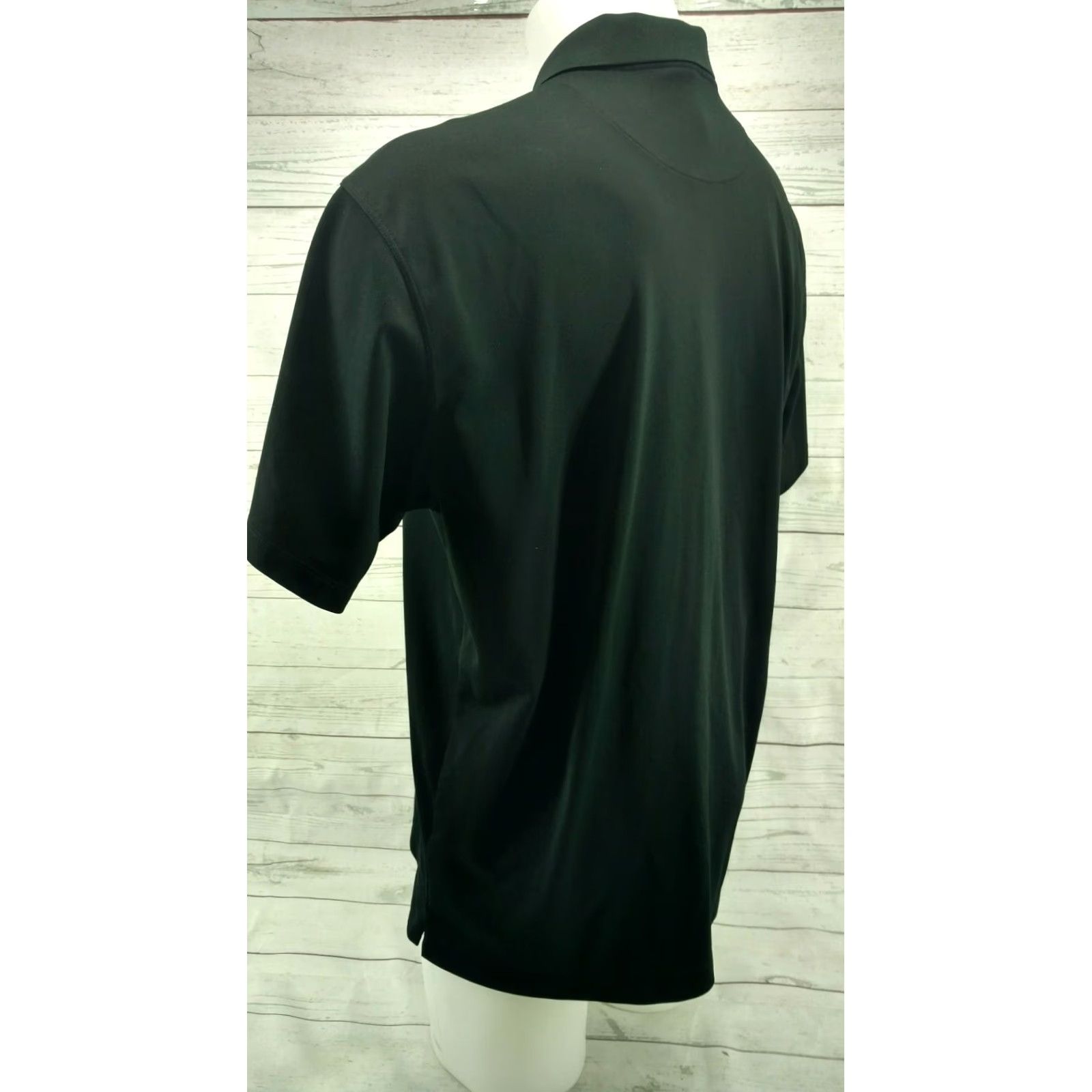 Nike Nike Golf Polo Shirt (XL) Dri-Fit Halvoline Black Short Sleeve Men’s Shirt Size US XL / EU 56 / 4 - 6 Thumbnail
