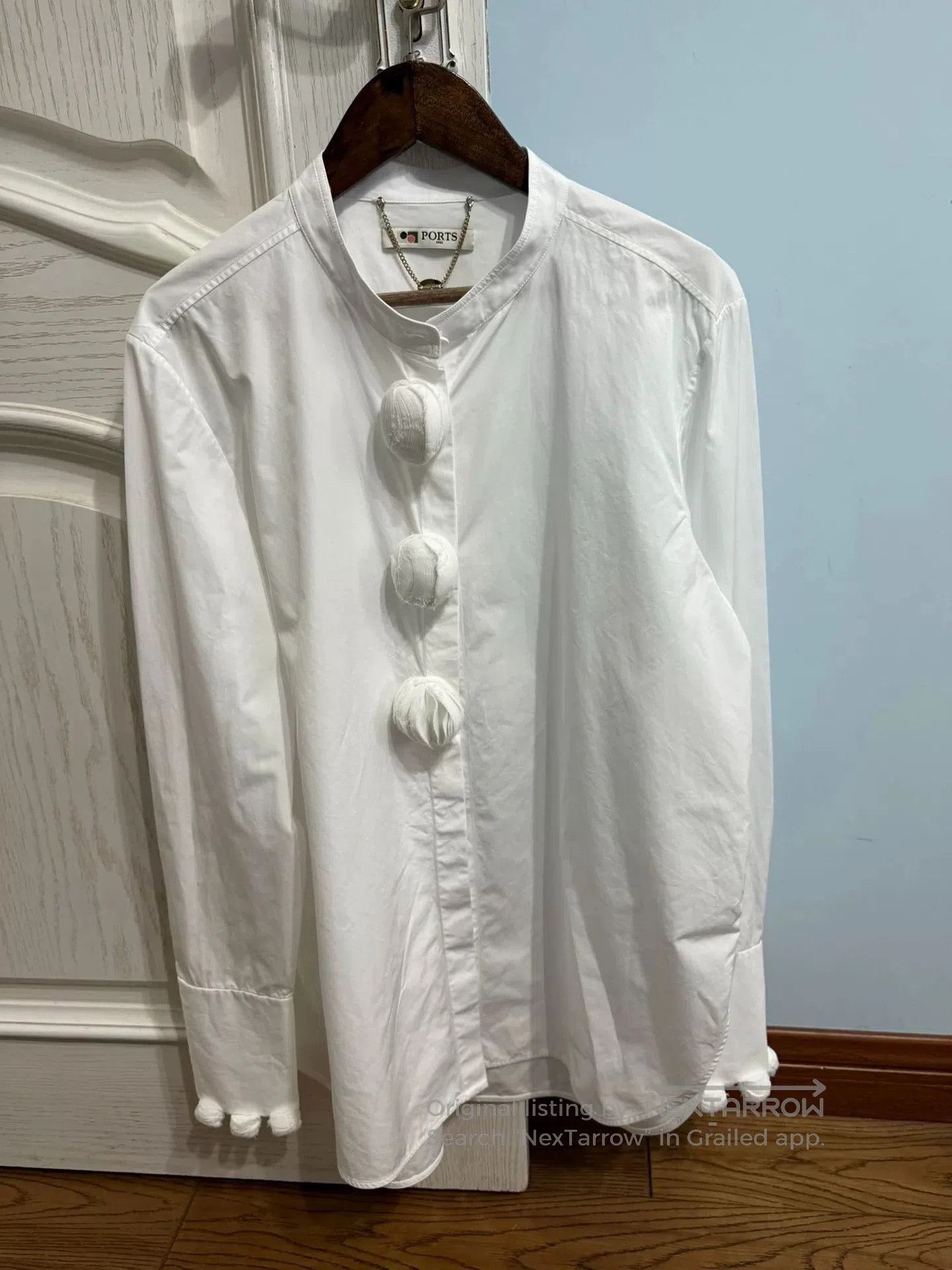 Ports 1961 Stylish Ports 1961 White Shirt. Size M / US 6-8 / IT 42-44 - 1 Thumbnail