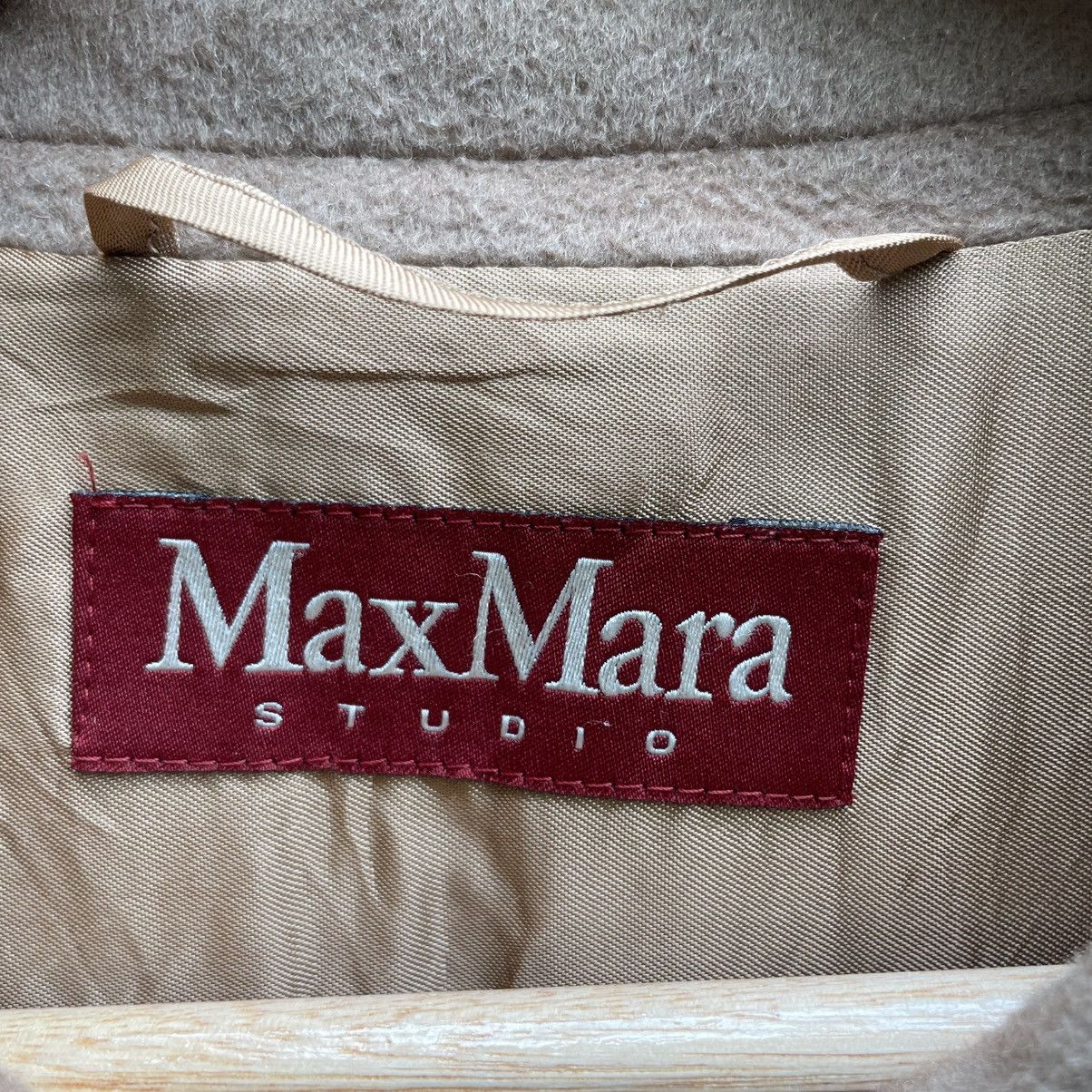 Autumn Cashmere × Max Mara 💥Vintage MaxMara Studio Wool Jacket Size M / US 6-8 / IT 42-44 - 5 Thumbnail
