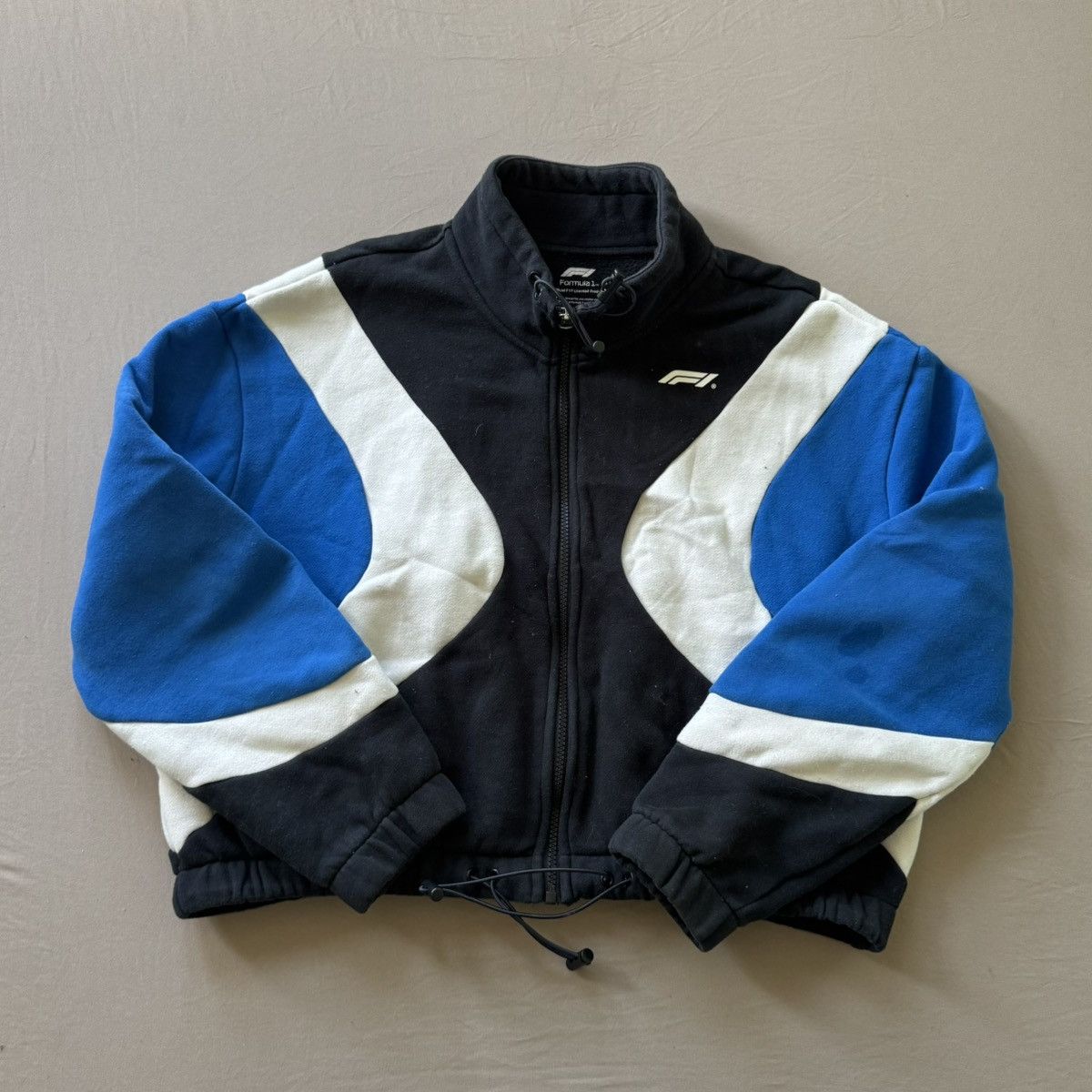 Pacsun Formula 1 x PacSun Colorblock Cropped Zip Up Sweatshirt Size M / US 6-8 / IT 42-44 - 1 Thumbnail