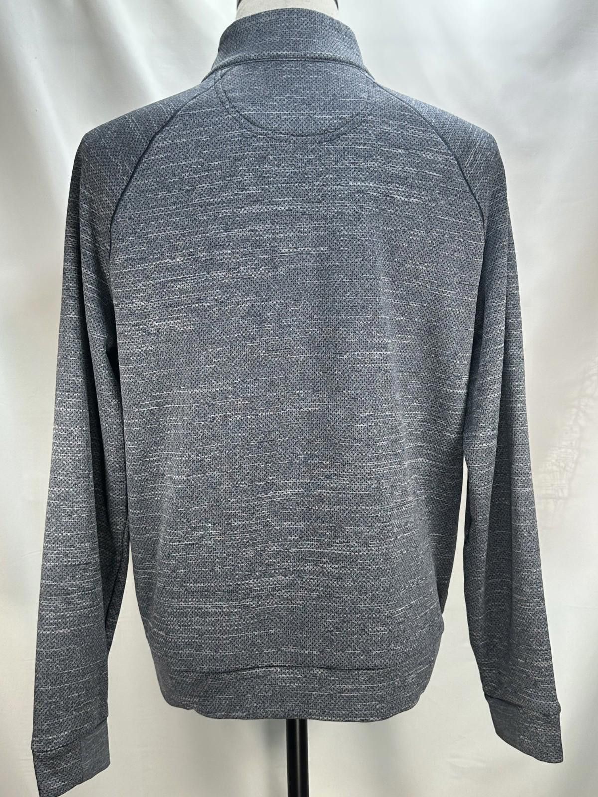 Greg Norman Greg Norman Embroidered Logo 1/4 Zip Pullover Gray Men's M Size ONE SIZE - 3 Thumbnail