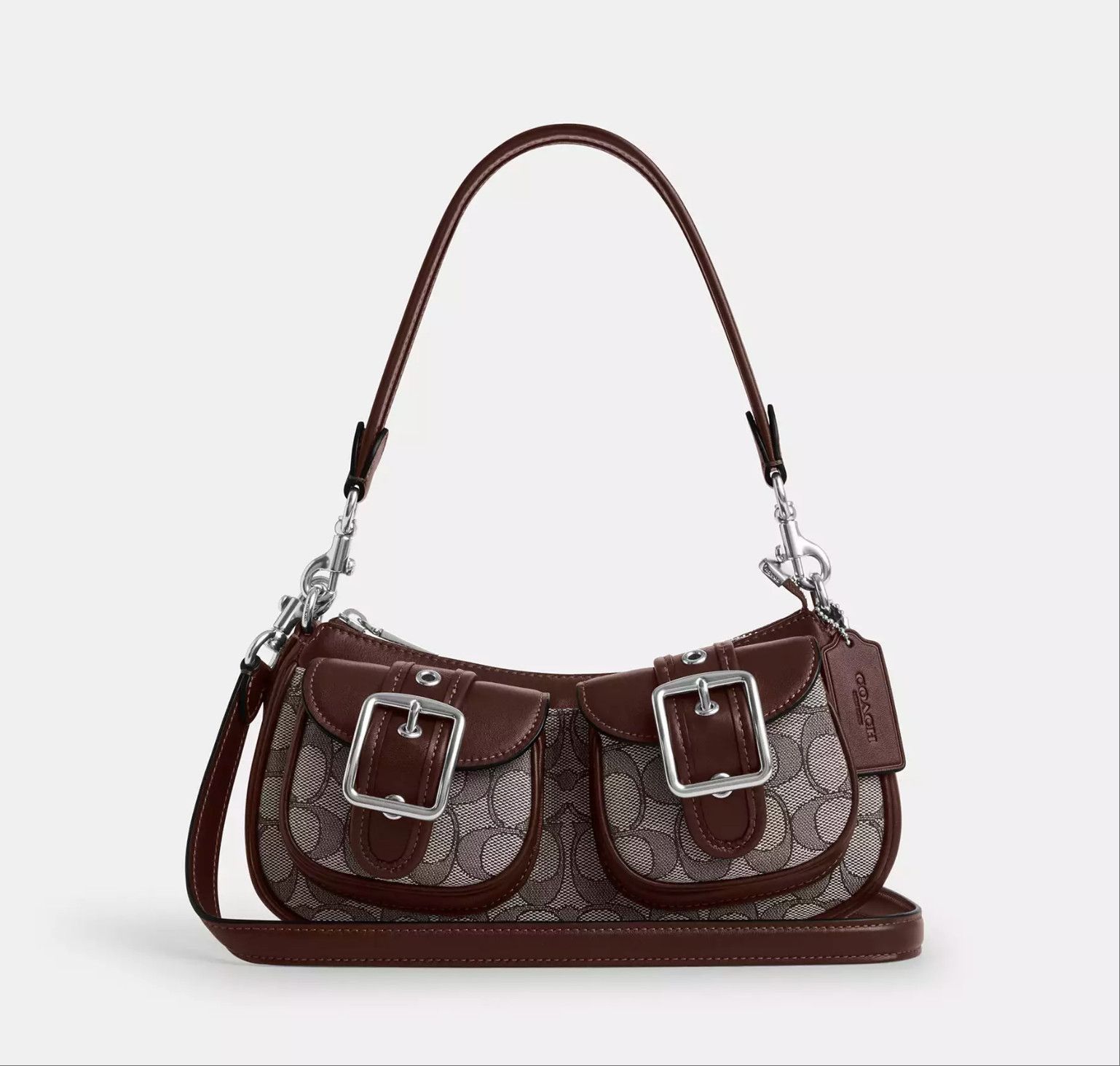 Coach Ashton Bag In Signature Jacquard CBJ00 Size ONE SIZE - 6 Thumbnail
