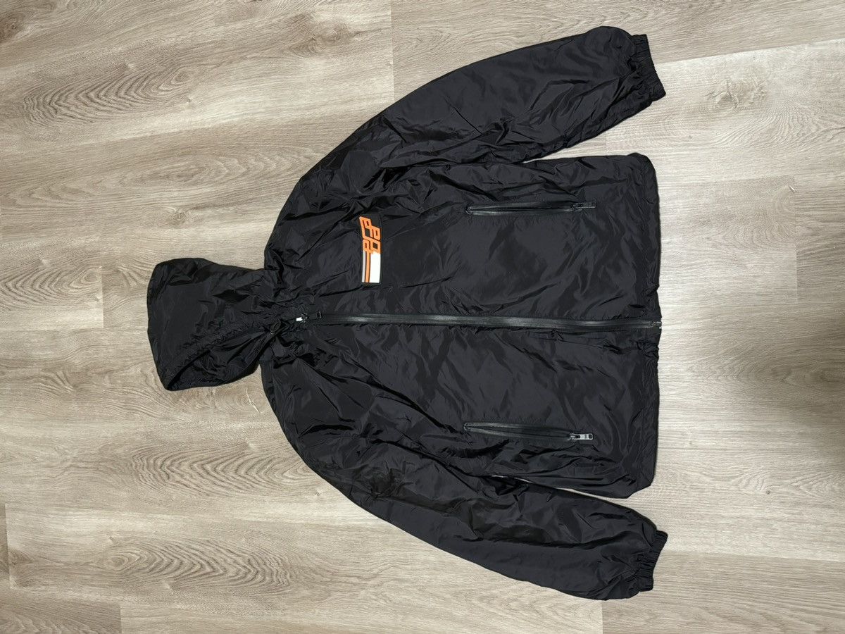 image of Lightweight Prada Zip Up in Black, Men's (Size Small)