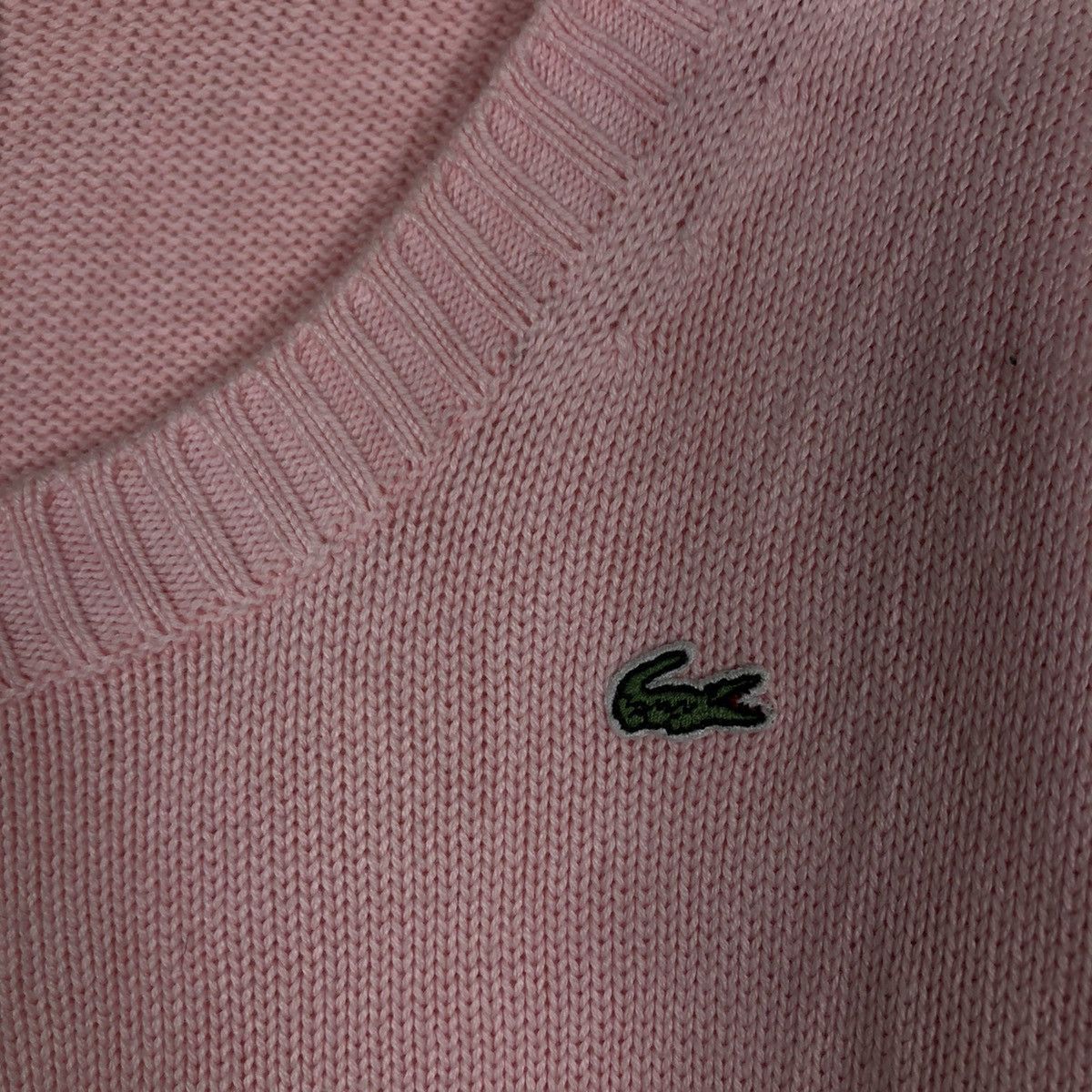 Japanese Brand 🔥90’s Vintage Knit Sweatshirt Lacoste Small Pony Size US M / EU 48-50 / 2 - 9 Thumbnail