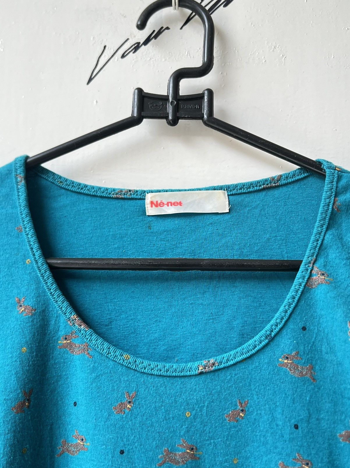 Ne-Net NE-NET Issey Miyake Rabbit Motive T-shirt Size US XS / EU 42 / 0 - 5 Thumbnail