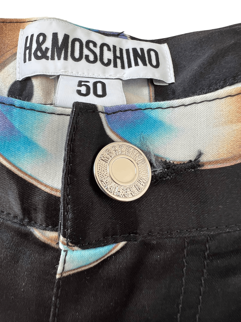 Moschino Hm & Moschino Disc Pants 50 Size US 34 / EU 50 - 2 Thumbnail