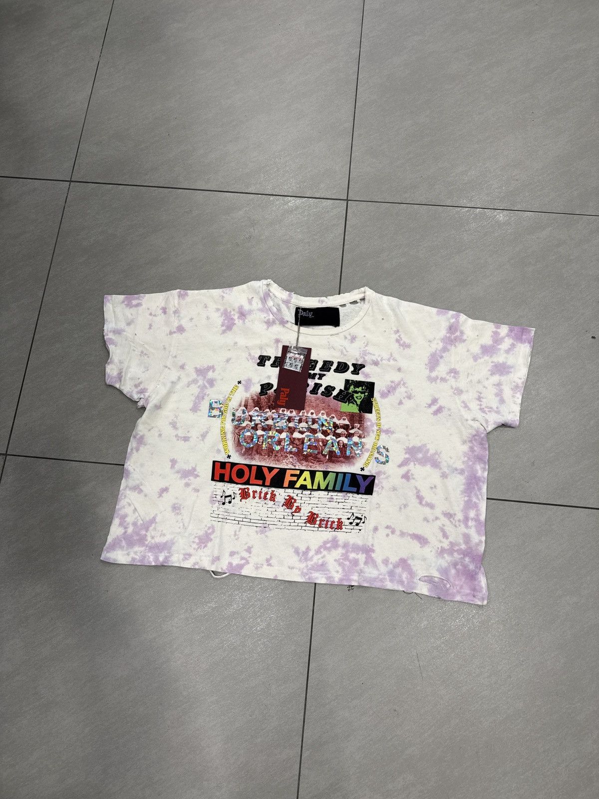 Paly Hollywood Paly Hollywood Holy Family Tee Tie Dye Size US L / EU 52-54 / 3 - 1 Thumbnail