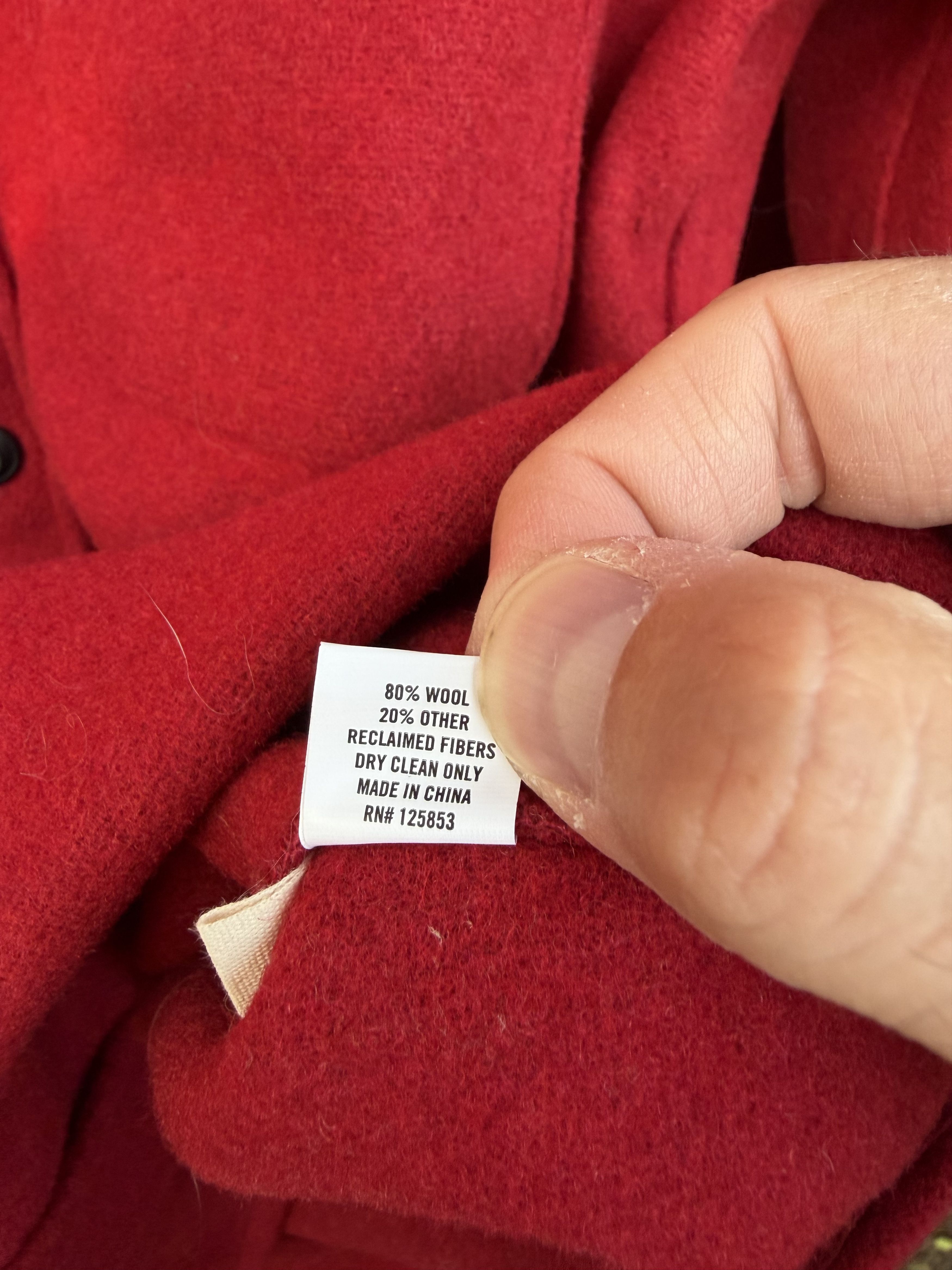 Taylor Stitch Taylor Stitch Maritime Shirt Jacket Clifford Red Wool Small Size US S / EU 44-46 / 1 - 4 Thumbnail