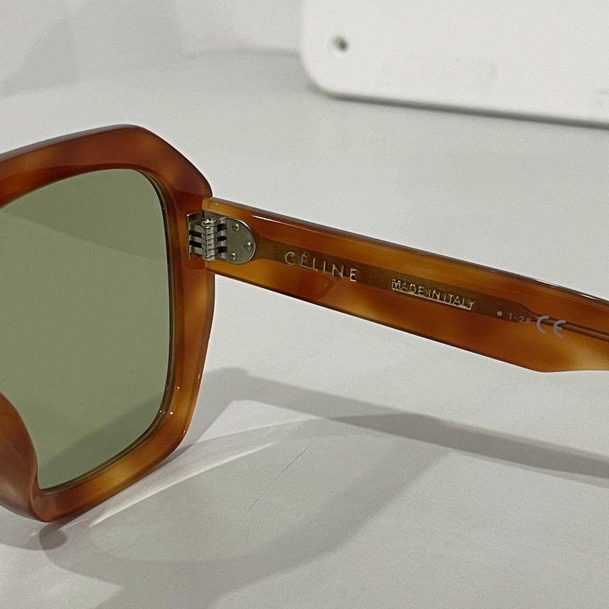 Celine Phoebe Philo Acetate Square Sunglasses CL40045F