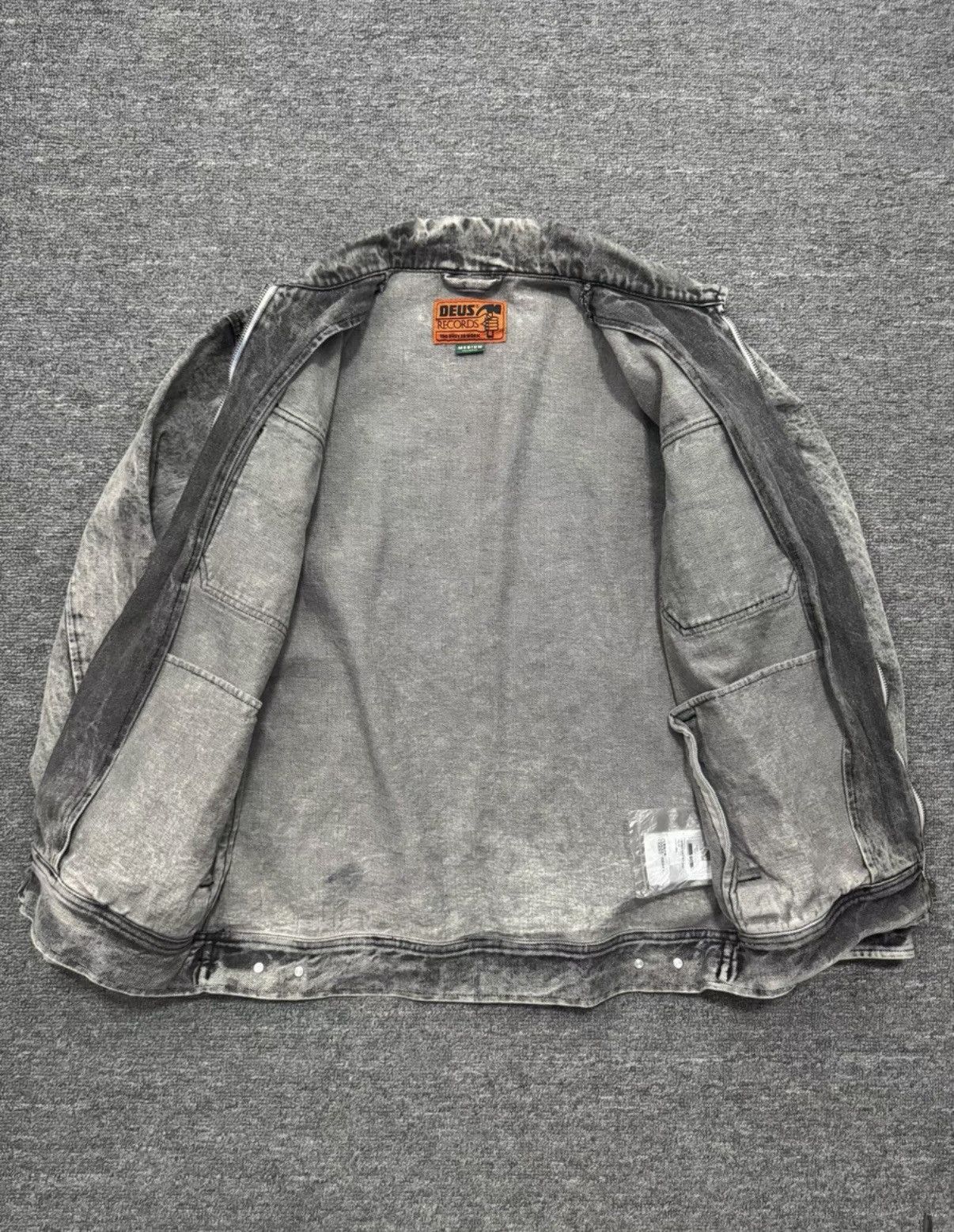 Deus Ex Machina Deus Ex Machina Washed Distressed Denim Jacket Size US M / EU 48-50 / 2 - 8 Thumbnail