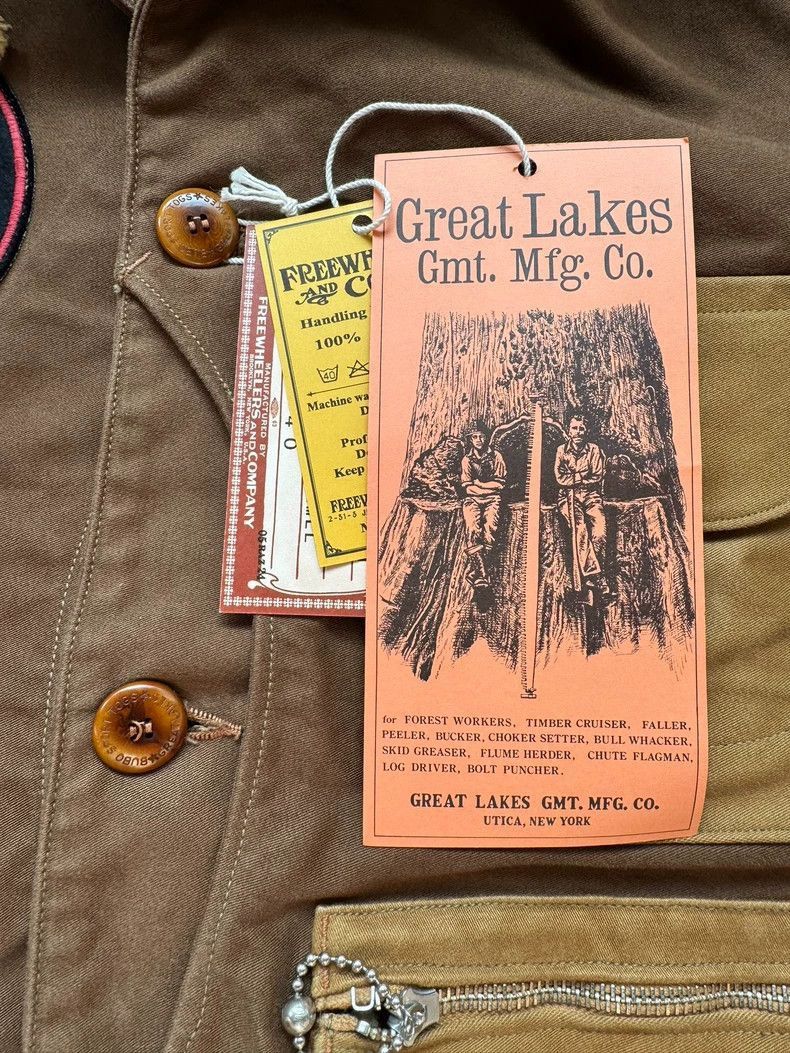 Freewheelers Freewheelers Freewheelers Owl jacket Size US L / EU 52-54 / 3 - 3 Thumbnail