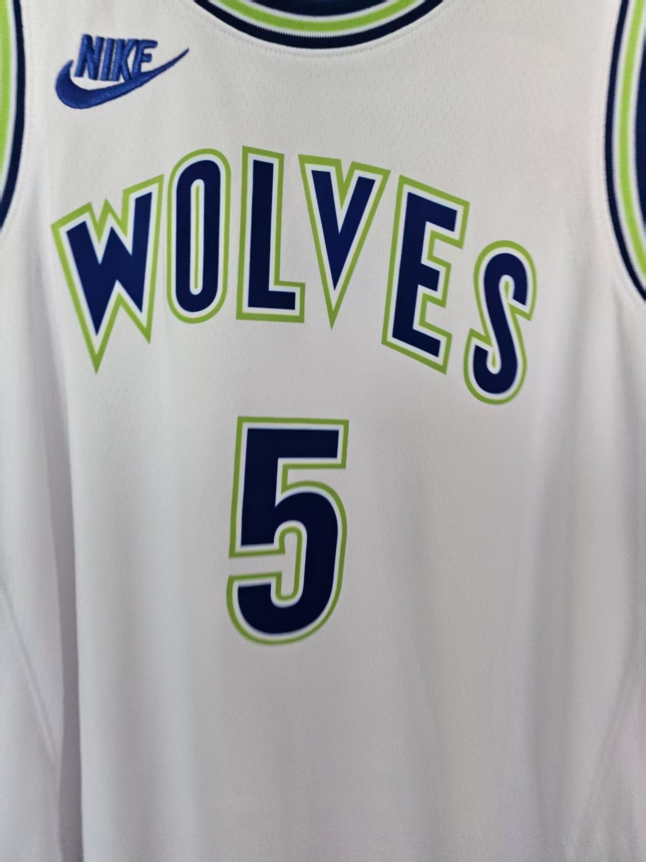 NBA Timberwolves 5 Anthony Edwards Jersey XXL Size US XXL / EU 58 / 5 - 3 Thumbnail
