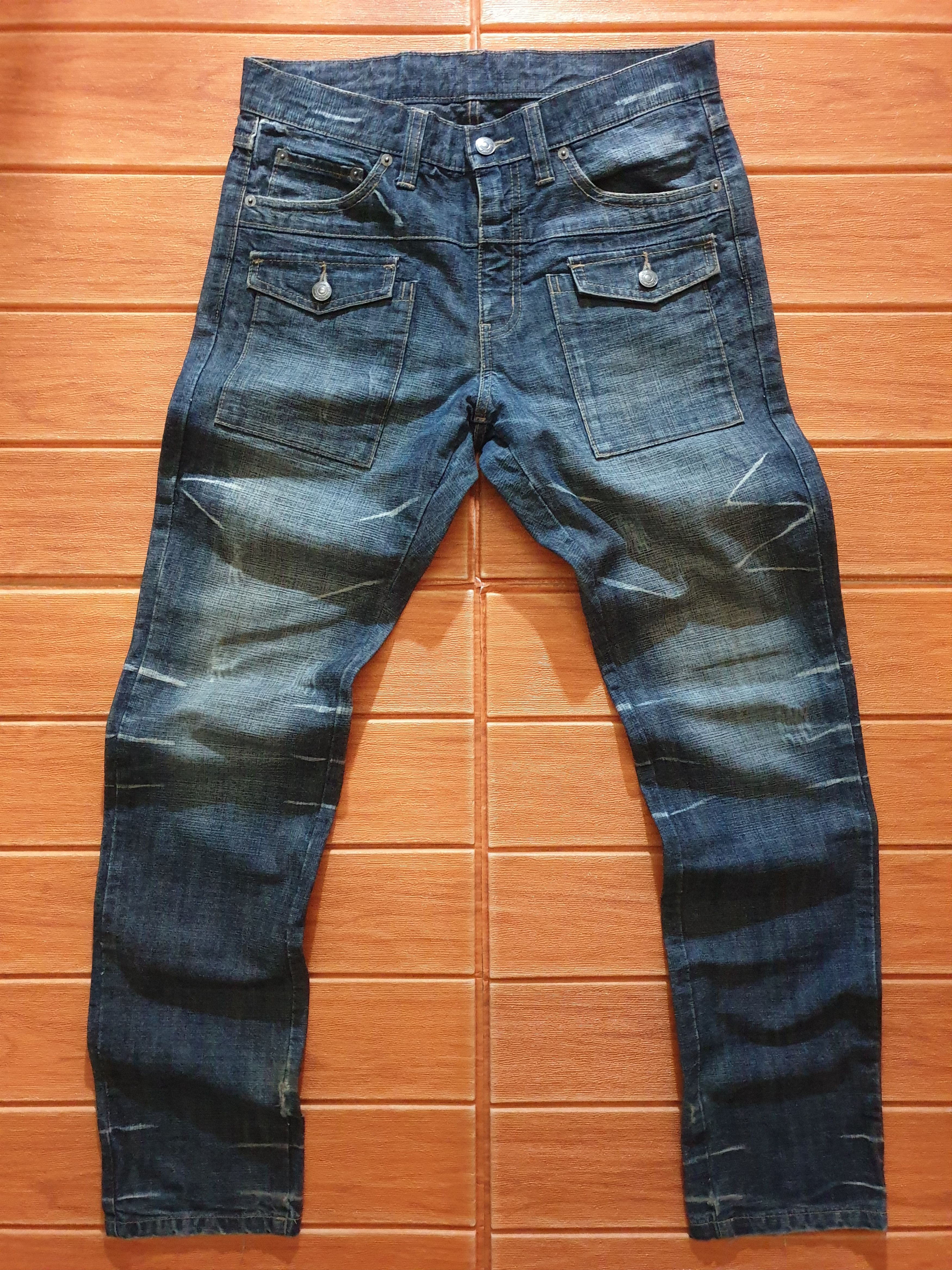 PPFM PPFM Japanese brand Bush Pant Jeans Size US 32 / EU 48 - 1 Thumbnail