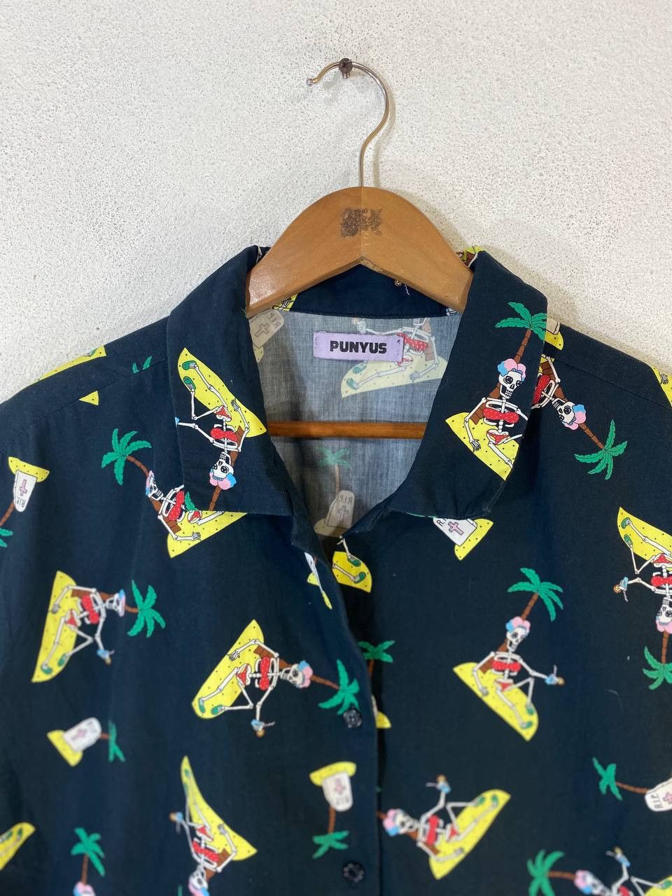 Japanese Brand punyus japanese brands skate shirt streetwear Size US XL / EU 56 / 4 - 2 Thumbnail