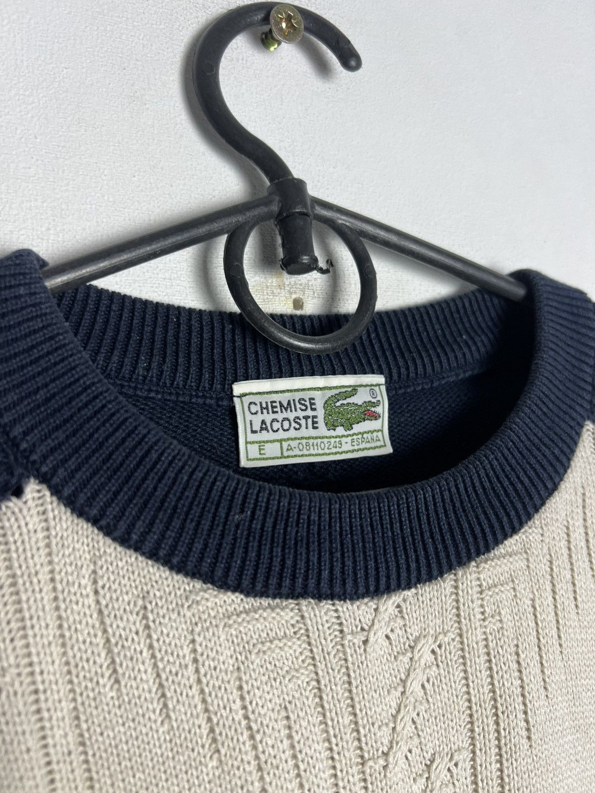 Lacoste 90's Rare Vintage Lacoste Sweater Size US L / EU 52-54 / 3 - 7 Thumbnail