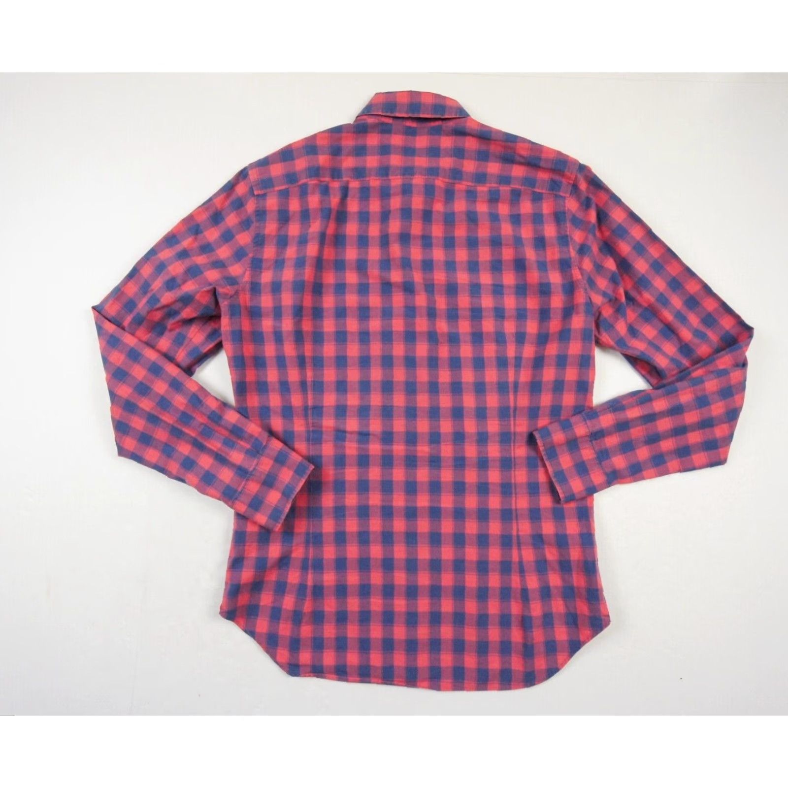 Bonobos Bonobos Mens Medium Slim Fit Button Down Long Sleeve Plaid Shirt Size US M / EU 48-50 / 2 - 5 Thumbnail