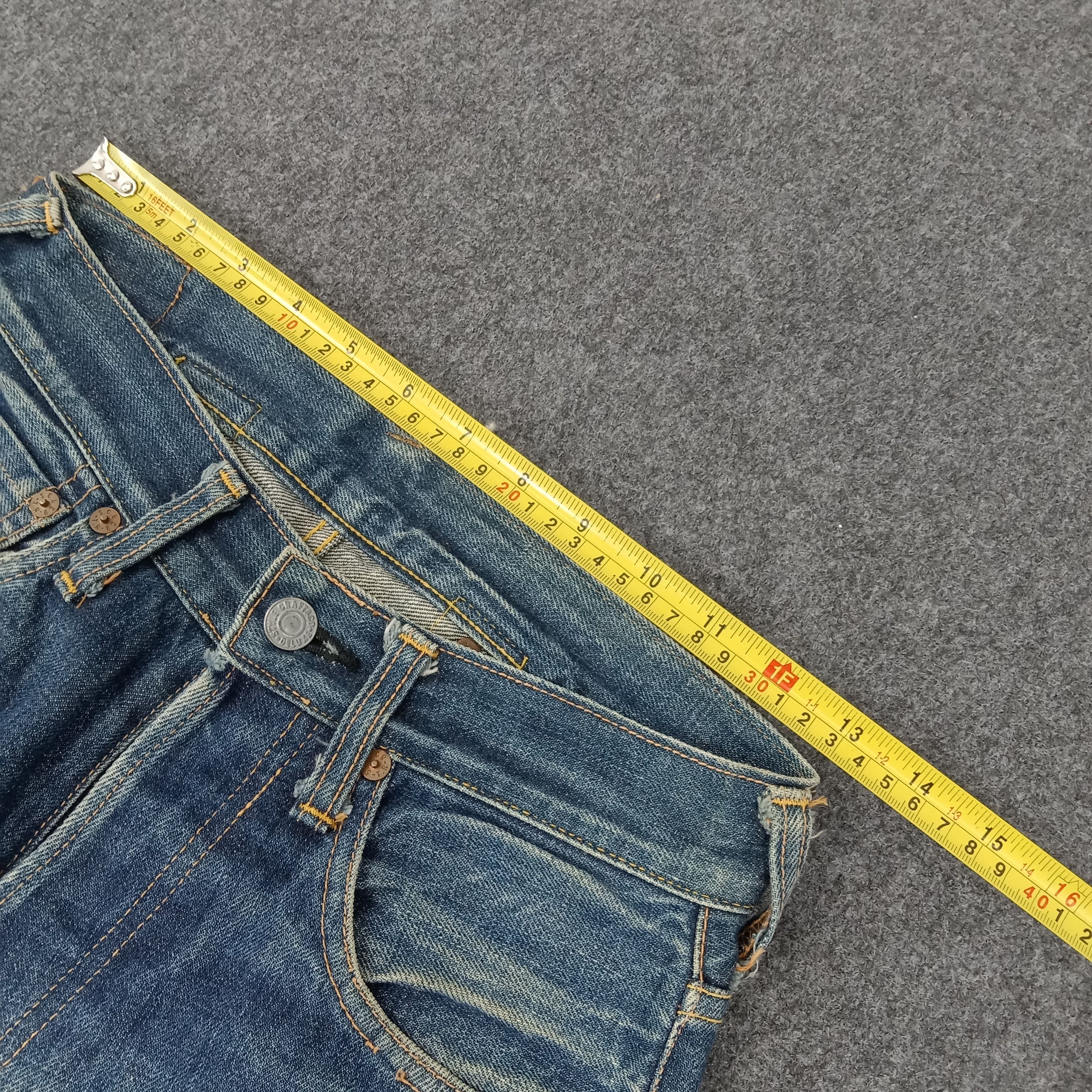 Japanese Brand × Vintage Evis Japanese Brand Daicock Custom Art Jeans Size US 26 / EU 42 - 10 Thumbnail