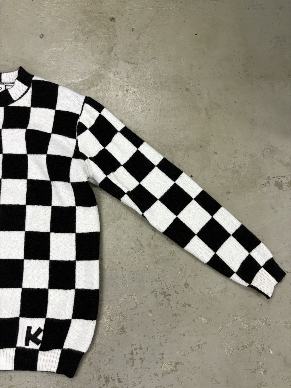 Kenzo Kenzo Paris sweater checkered knitted vintage Size US M / EU 48-50 / 2 - 5 Thumbnail