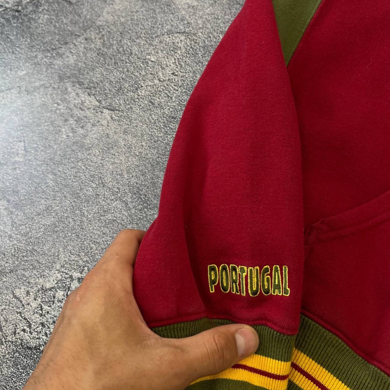 Other Y2K Rare Red Portugal 🇵🇹🇵🇹🇵🇹 Team big center logo Soccer Zip Size US XL / EU 56 / 4 - 7 Thumbnail