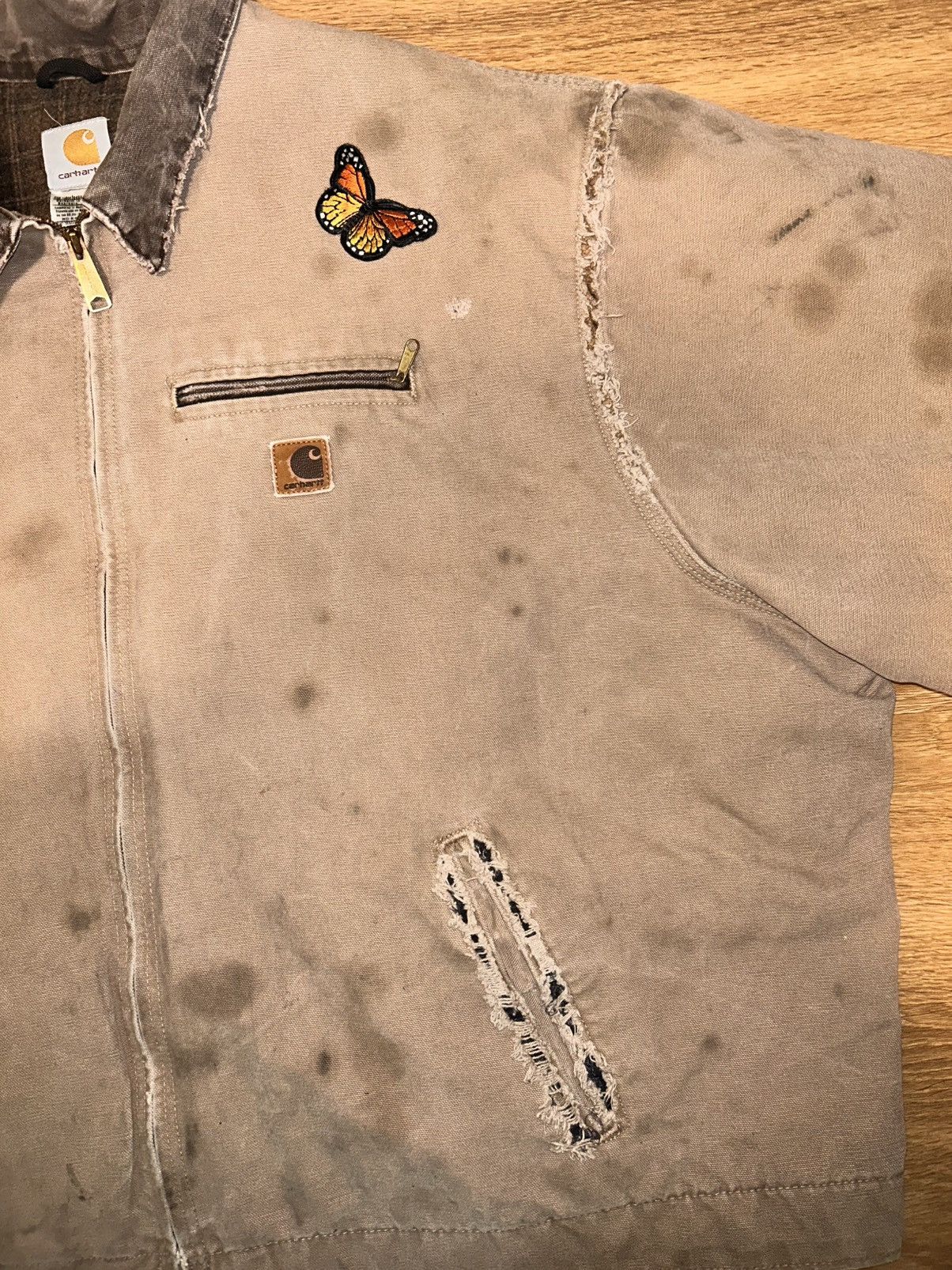 Carhartt × Vintage VTG Carhartt Detroit Jacket Size US XXL / EU 58 / 5 - 2 Thumbnail