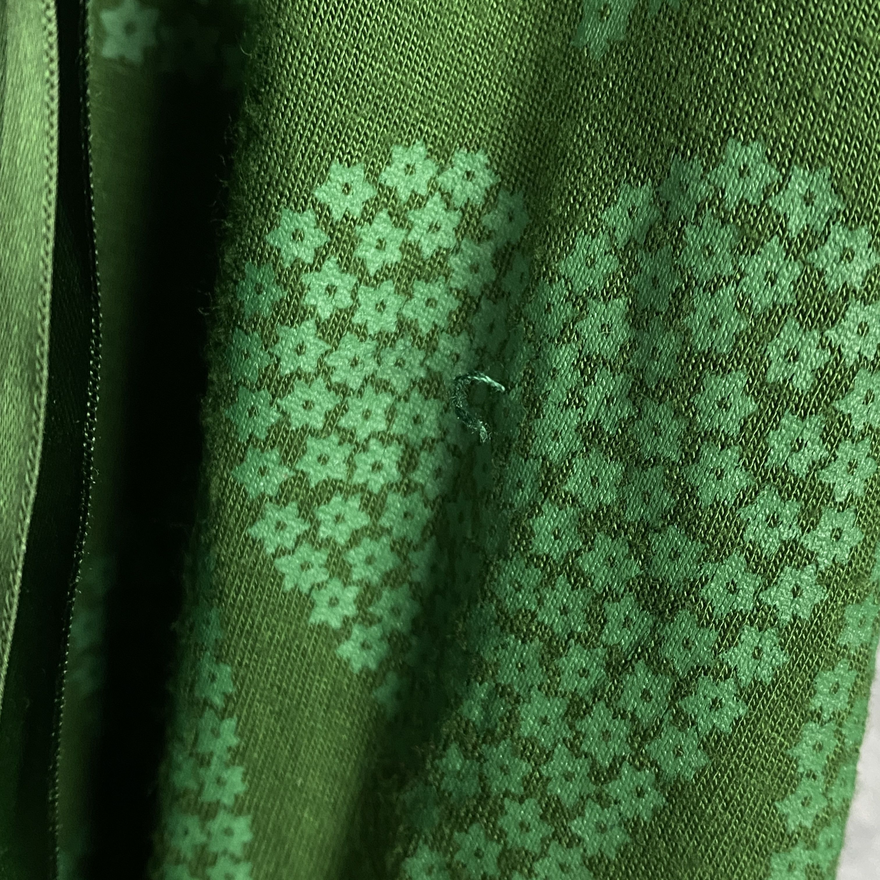 Desigual Desigual Dress Women's Size XL Green Long Sleeve Size XL / US 12-14 / IT 48-50 - 4 Thumbnail