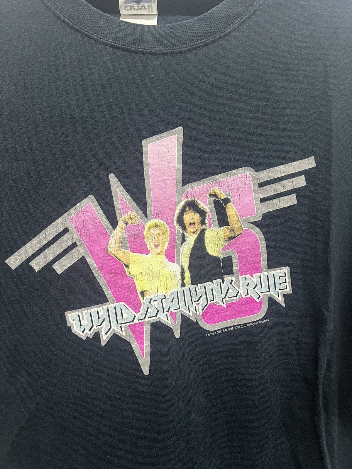 Band Tees × Vintage Vintage Wyld Stallyns Keanu Reeves Movie Tee Size US XL / EU 56 / 4 - 2 Thumbnail