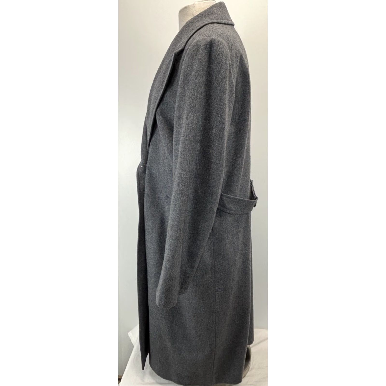 Pendleton Vtg Pendleton Coat Women’s Sz 16 Grey 100% Virgin Wool Trench Double Breasted Size XXL / US 16-18 / IT 52-54 - 2 Thumbnail