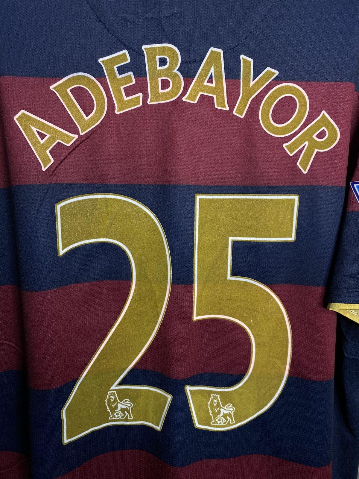 Nike 3rd jersey Arsenal Adebayor 2007-2008 Size US XL / EU 56 / 4 - 4 Thumbnail