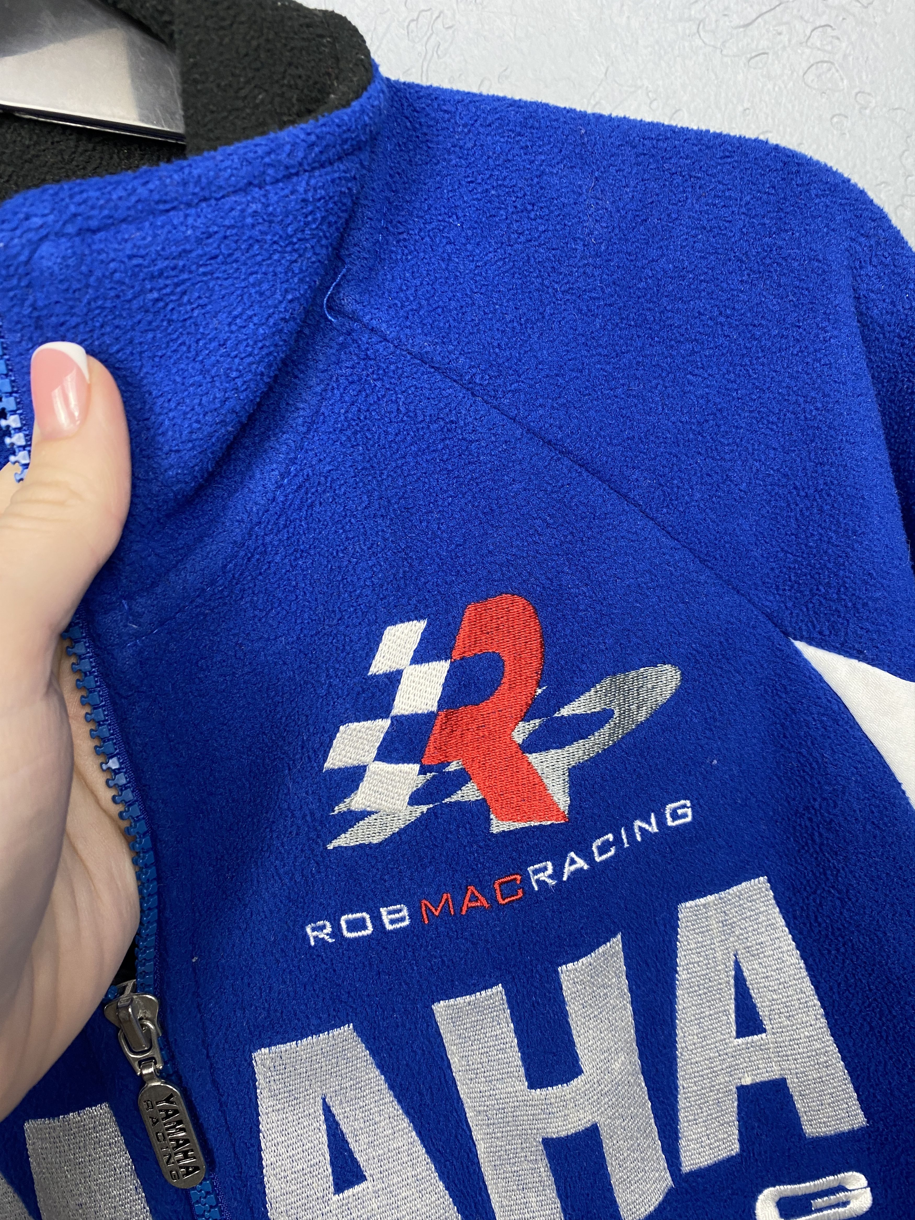 Yamaha Yamaha Racing Team Vintage Mens Fleece Jacket Size US S / EU 44-46 / 1 - 4 Thumbnail