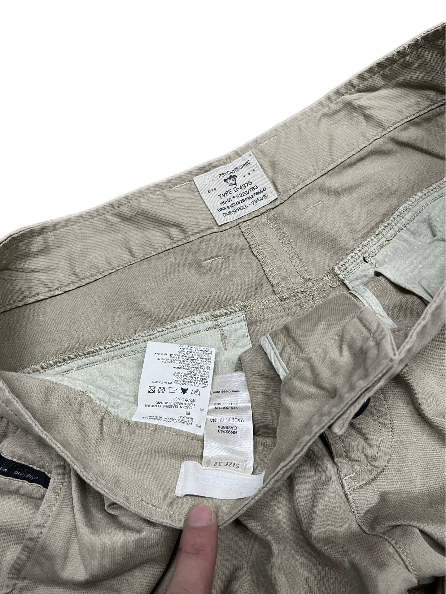 Diesel DIESEL Vintage 00ss Shell Cargo Pants 32 Size US 32 / EU 48 - 6 Thumbnail