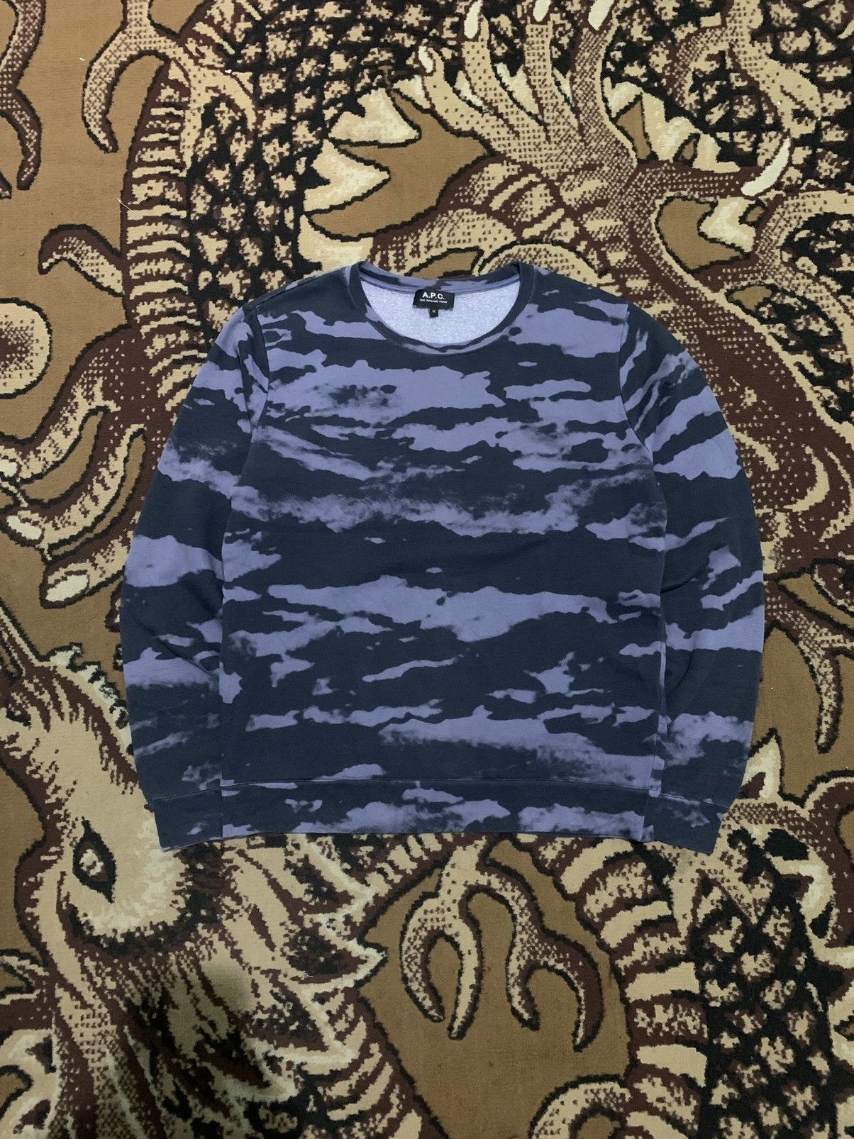 A.P.C. Vintage Crewneck A.P.C Tie Dye Size US M / EU 48-50 / 2 - 1 Thumbnail