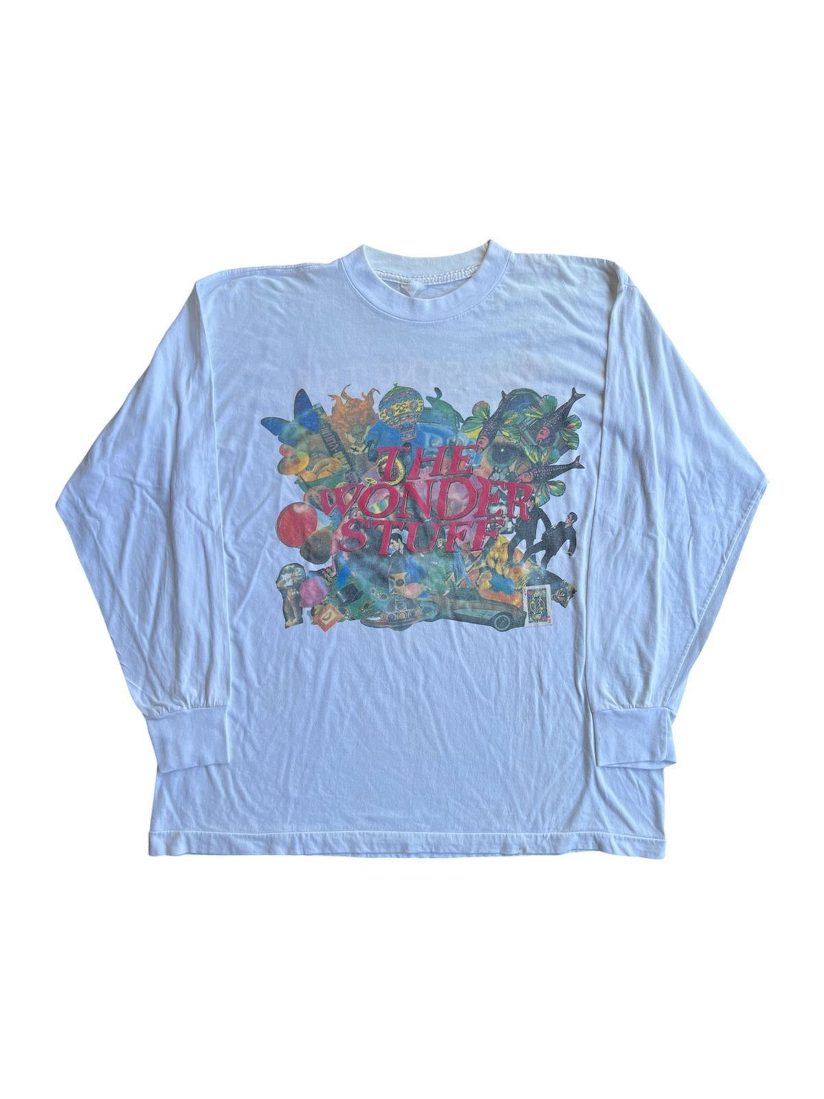 Band Tees 1992 The Wonder Stuff Longsleeve Size US XL / EU 56 / 4 - 1 Thumbnail