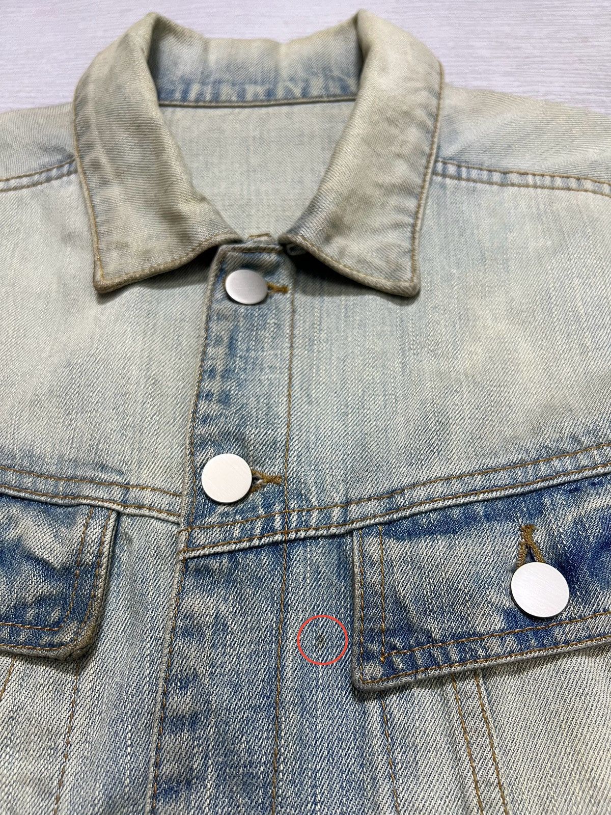 Balmain Balmain - Christophe Decarnin - Vintage Washed Denim Jacket Size US L / EU 52-54 / 3 - 14 Thumbnail