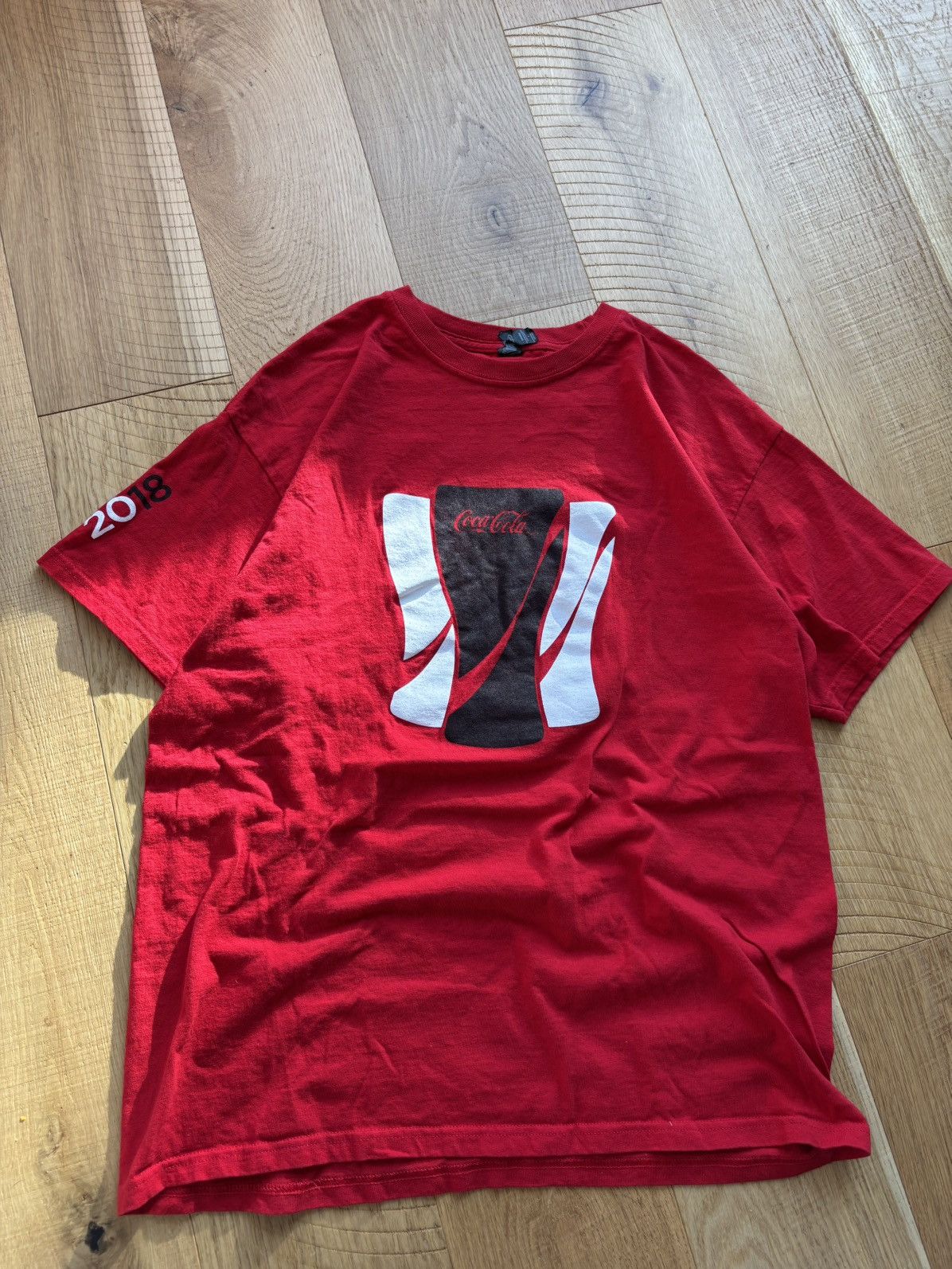 Coca Cola × Vintage Coca-Cola 2018 soccer commemorative tee Size US L / EU 52-54 / 3 - 1 Thumbnail