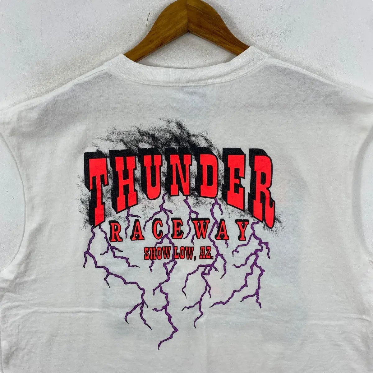Other Vintage 90's GROUND POUNDER Thunder Raceway Tank Tops Size US XL / EU 56 / 4 - 6 Thumbnail
