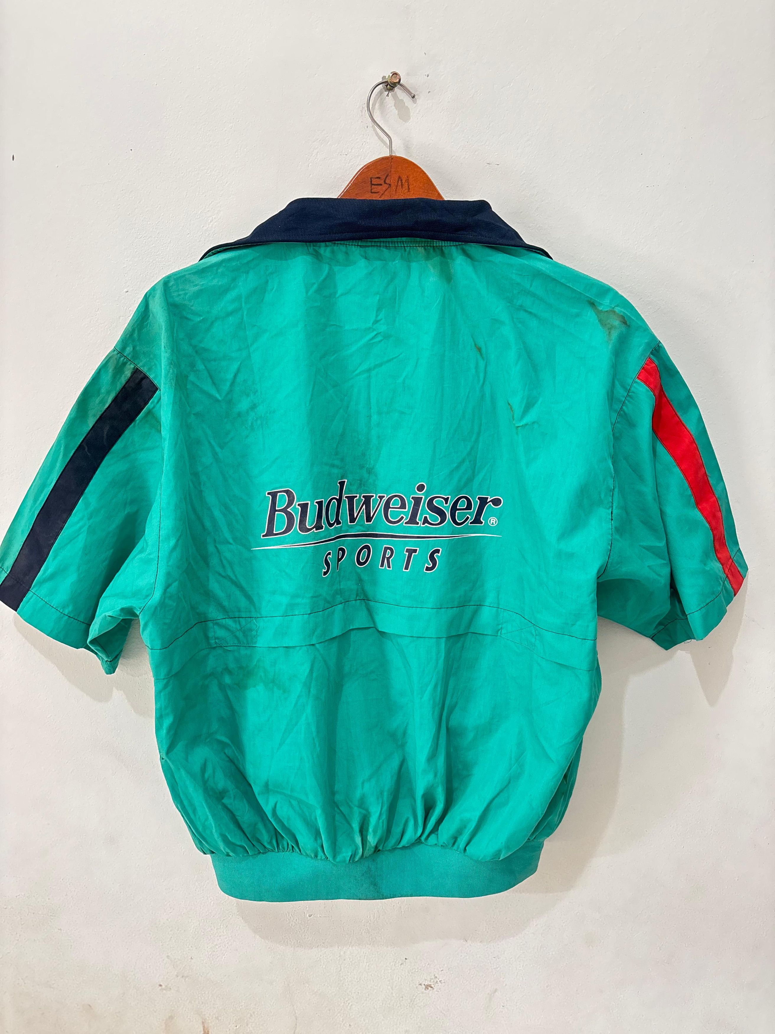 Vintage Very rare vintage 80's budweiser bud sports racing jacket Size US XL / EU 56 / 4 - 12 Thumbnail