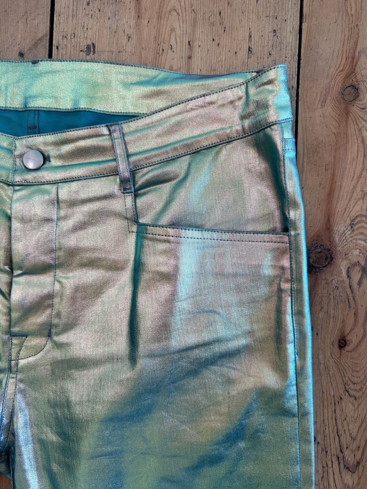 Rick Owens Edfu iridescent Tyrone jeans Size US 34 / EU 50 - 2 Thumbnail