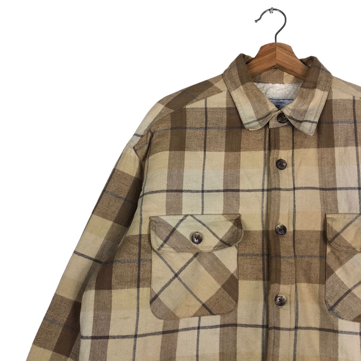 Flannel 🔥Vtg Flanne Jacket Seahop Japan Tartan Design Issey Miyake Size US L / EU 52-54 / 3 - 7 Thumbnail
