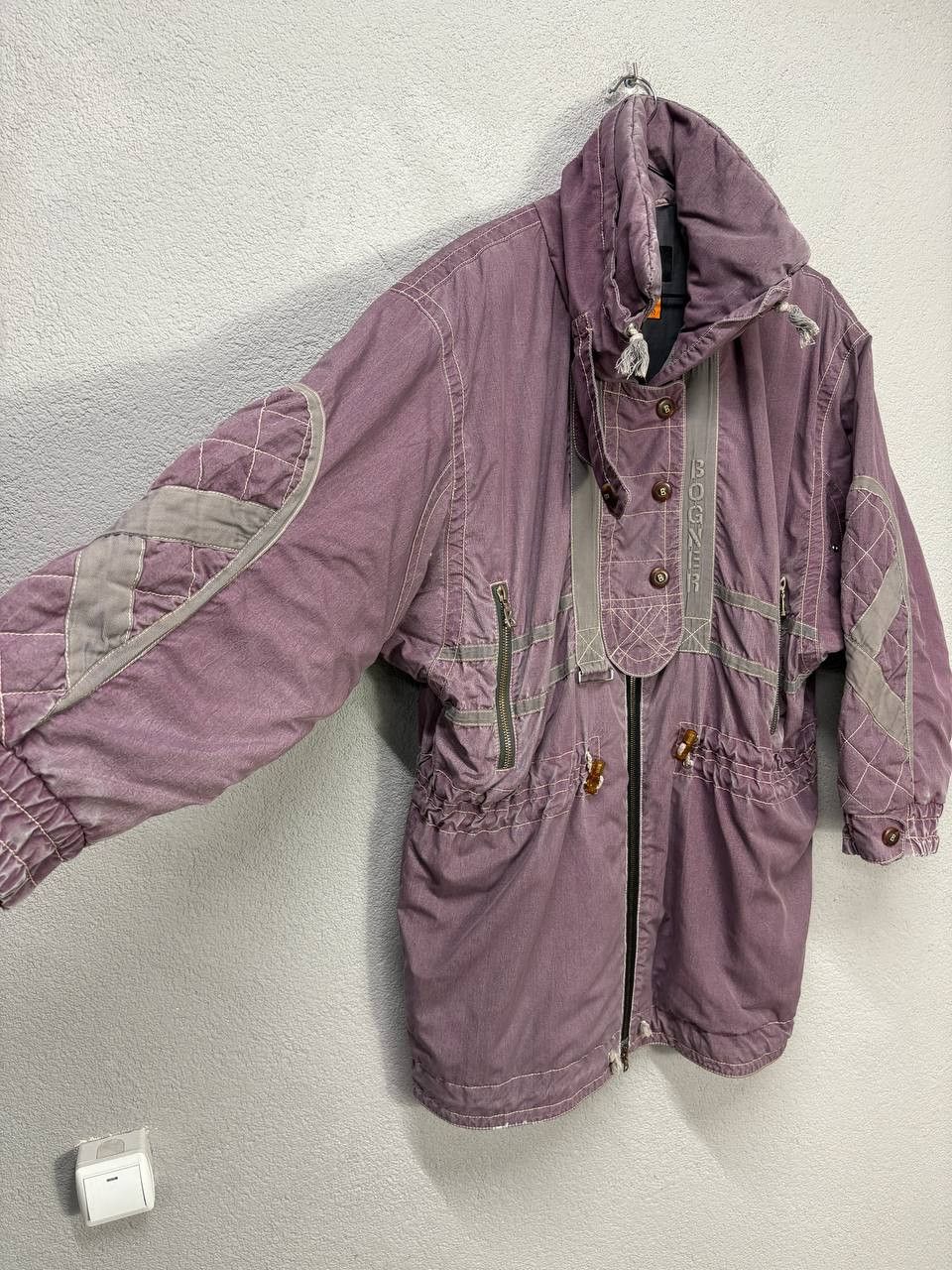 Bogner vintage Bogner Joan Thylmann unisex purple ski jacket M / L Size ONE SIZE - 3 Thumbnail
