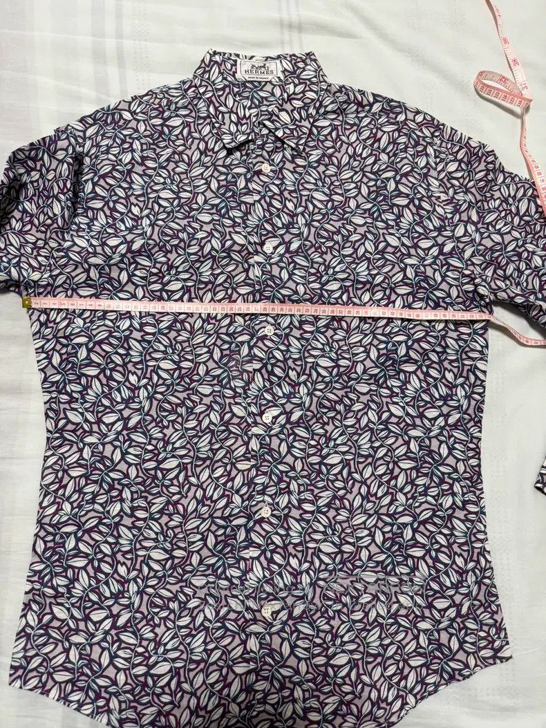 Hermes Hermes size 39 Linen shirt with 67% linen and 33% cotton Size US M / EU 48-50 / 2 - 4 Thumbnail