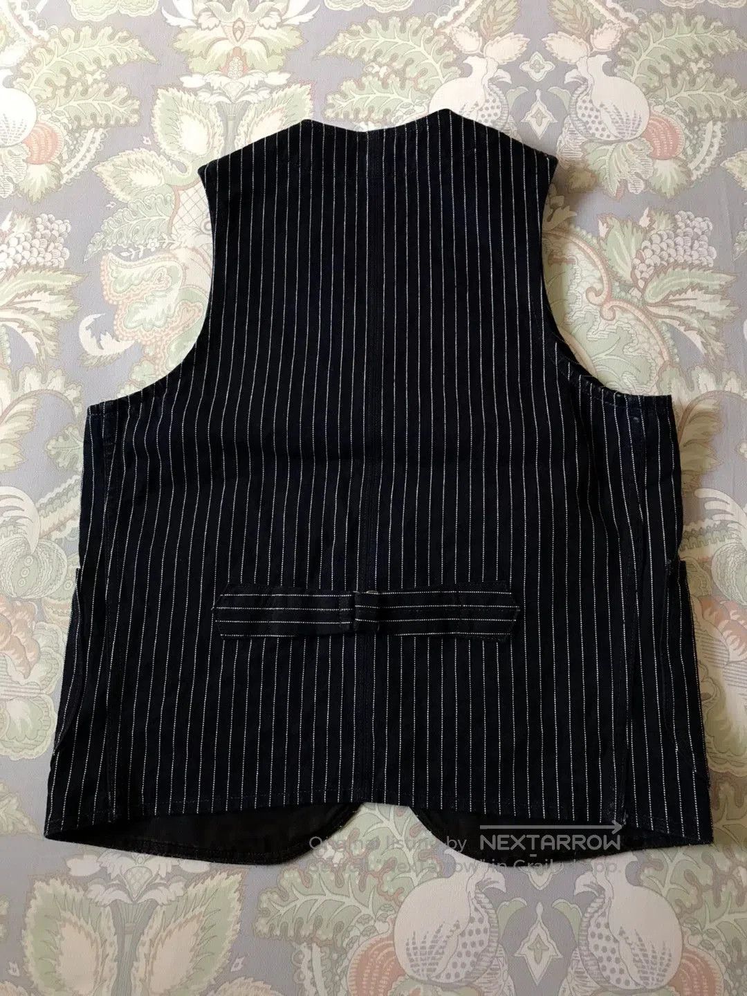 Rising Sun & Co. Rising Sun US Striped Canvas Work Vest XS. Size US XS / EU 42 / 0 - 2 Thumbnail