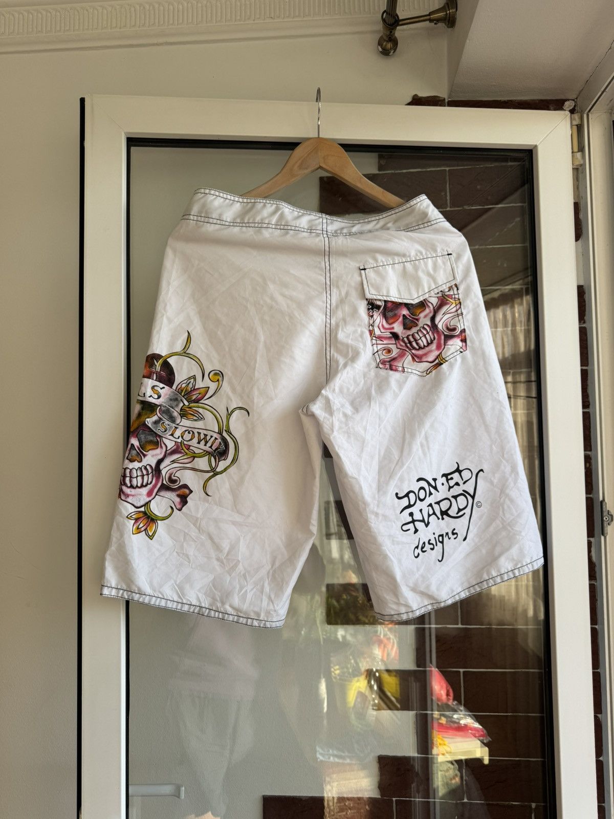 Ed Hardy New Ed hardy shorts Size US 31 - 10 Thumbnail