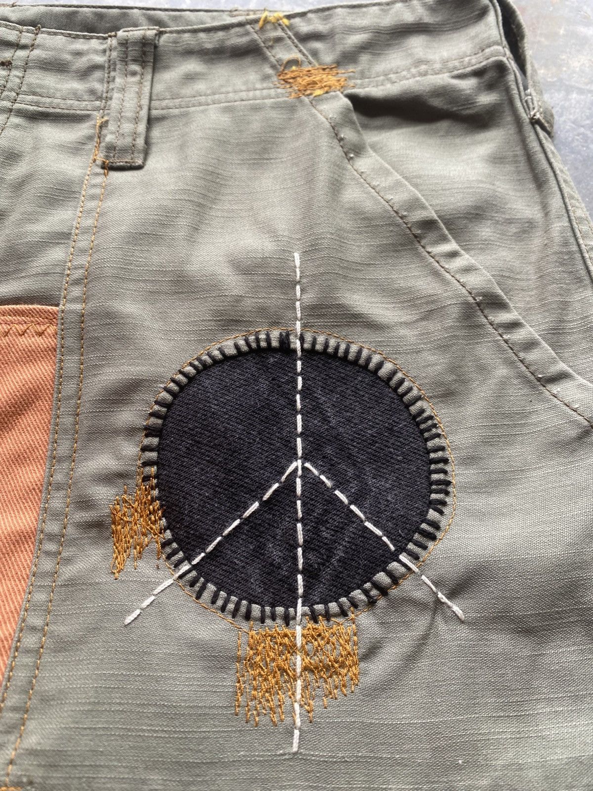 Kapital Repaired Patchwork Army Pant KAPITAL GREG LAUREN STYLE Size US 33 - 3 Thumbnail