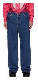 Edward Cuming AW22 Indigo straight denim Size US 30 / EU 46 - 12 Thumbnail