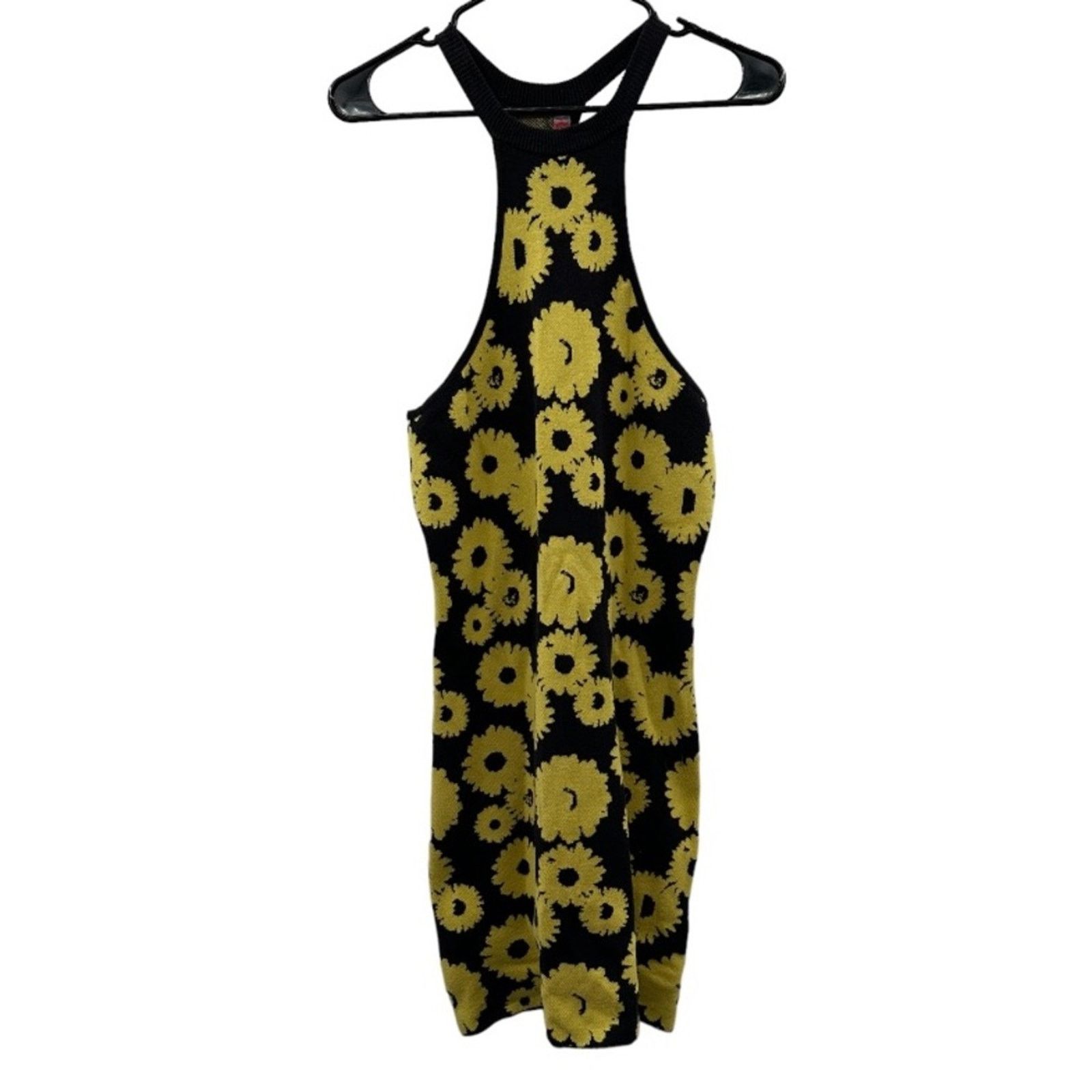 Urban Outfitters Urban Outfitters Charlie Sunflower Floral Halter Dress Size S / US 4 / IT 40 - 3 Thumbnail