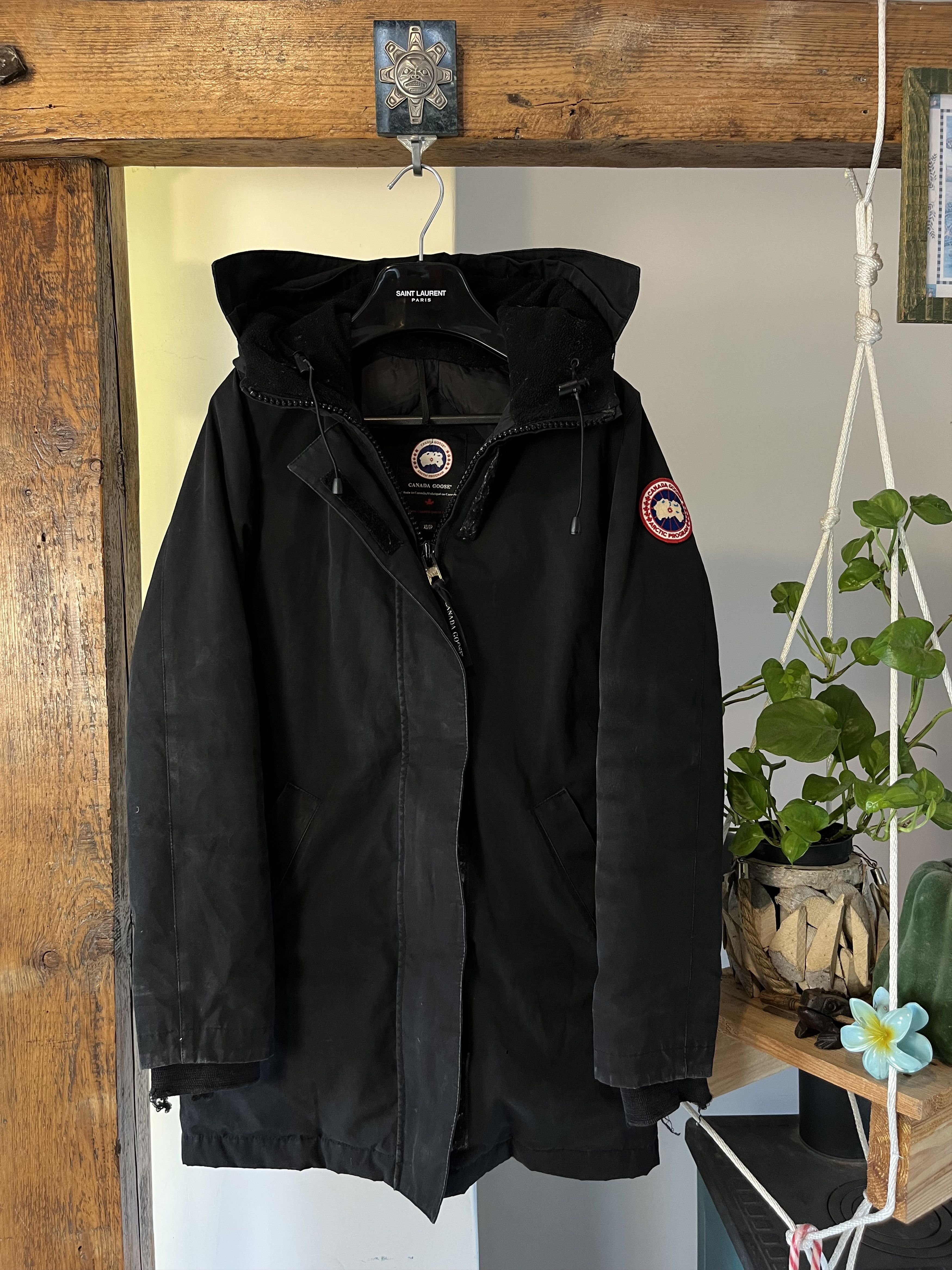 Canada Goose Canada Goose Solaris Parka with Fur Size XS / US 0-2 / IT 36-38 - 1 Thumbnail