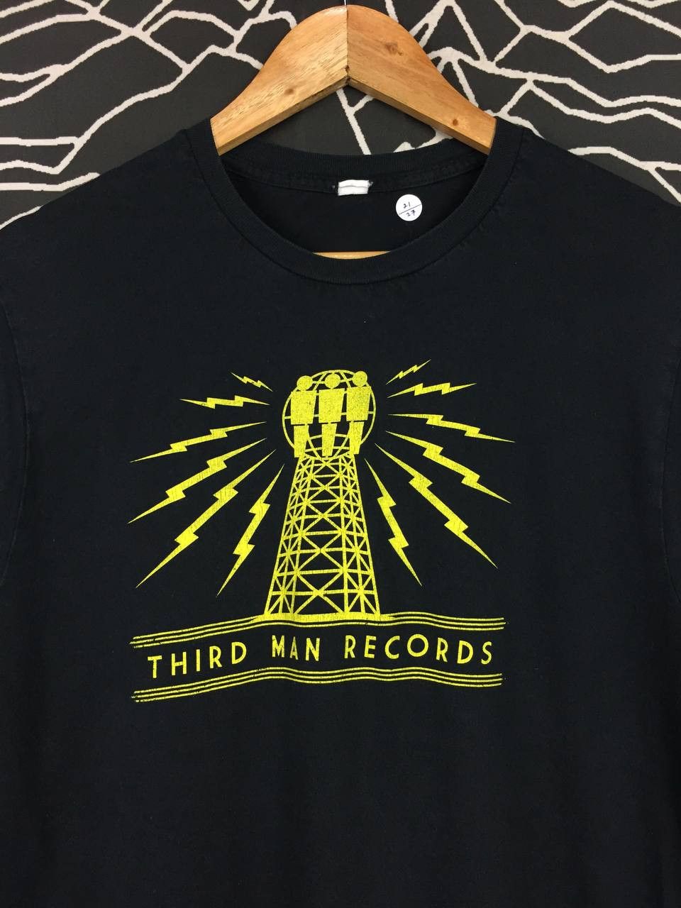 Band Tees × Vintage Third Man Records Jack White Record Label Tesla Tower Tee Size US L / EU 52-54 / 3 - 3 Thumbnail
